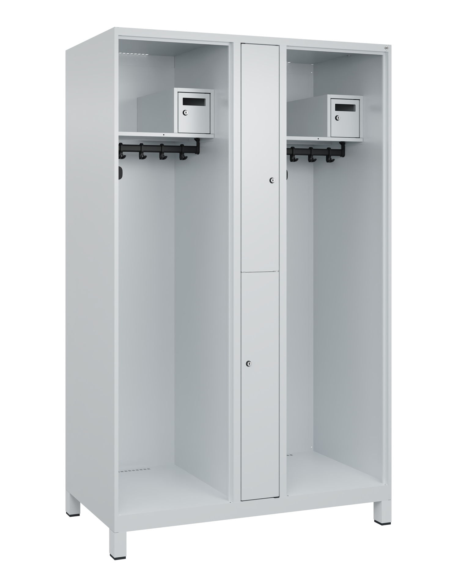 C+P Feuerwehrspind Maxi, 2 Fächer, 1850x1200x600mm