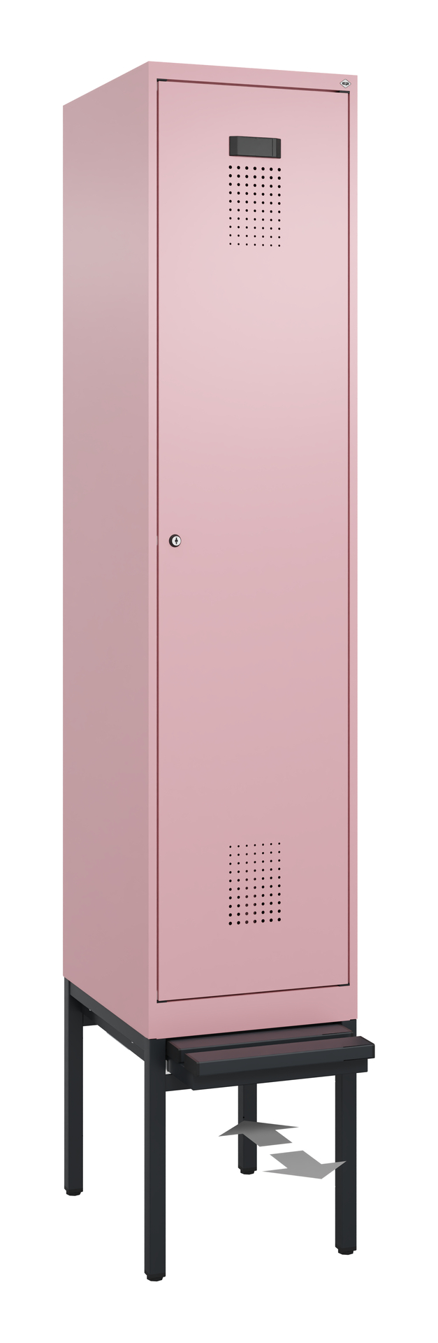 C+P Spind Evolo PLUS, Bank, 1 Abteil, 2120x400x815mm