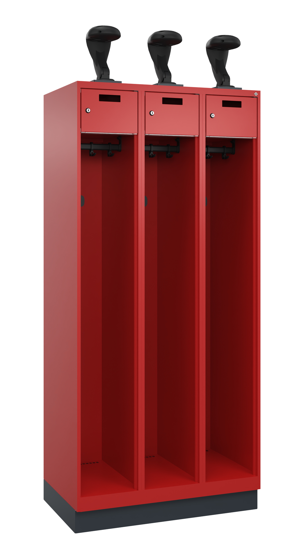 C+P Feuerwehrspind Praktus, 3 Abteile, 1850x900x50