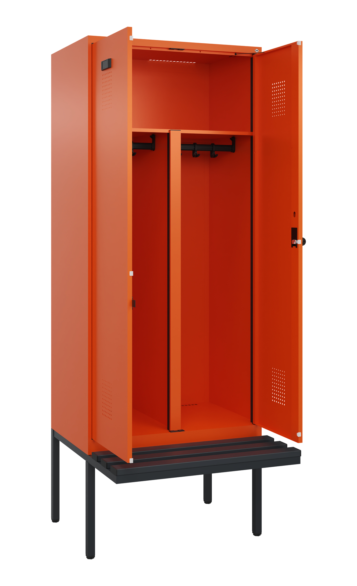 C+P PSA Doppel-Spind Evolo PLUS, Bank, 2 Abteile, 