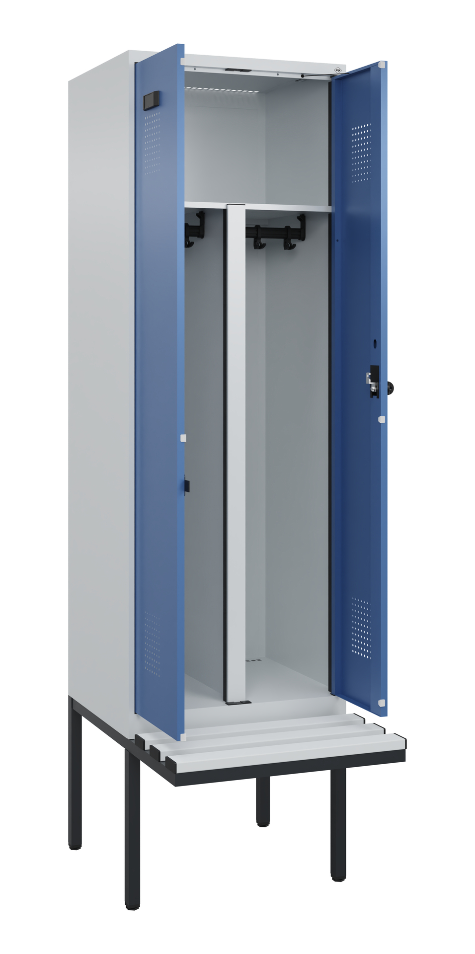 C+P PSA Doppel-Spind Evolo PLUS, Bank, 2 Abteile, 