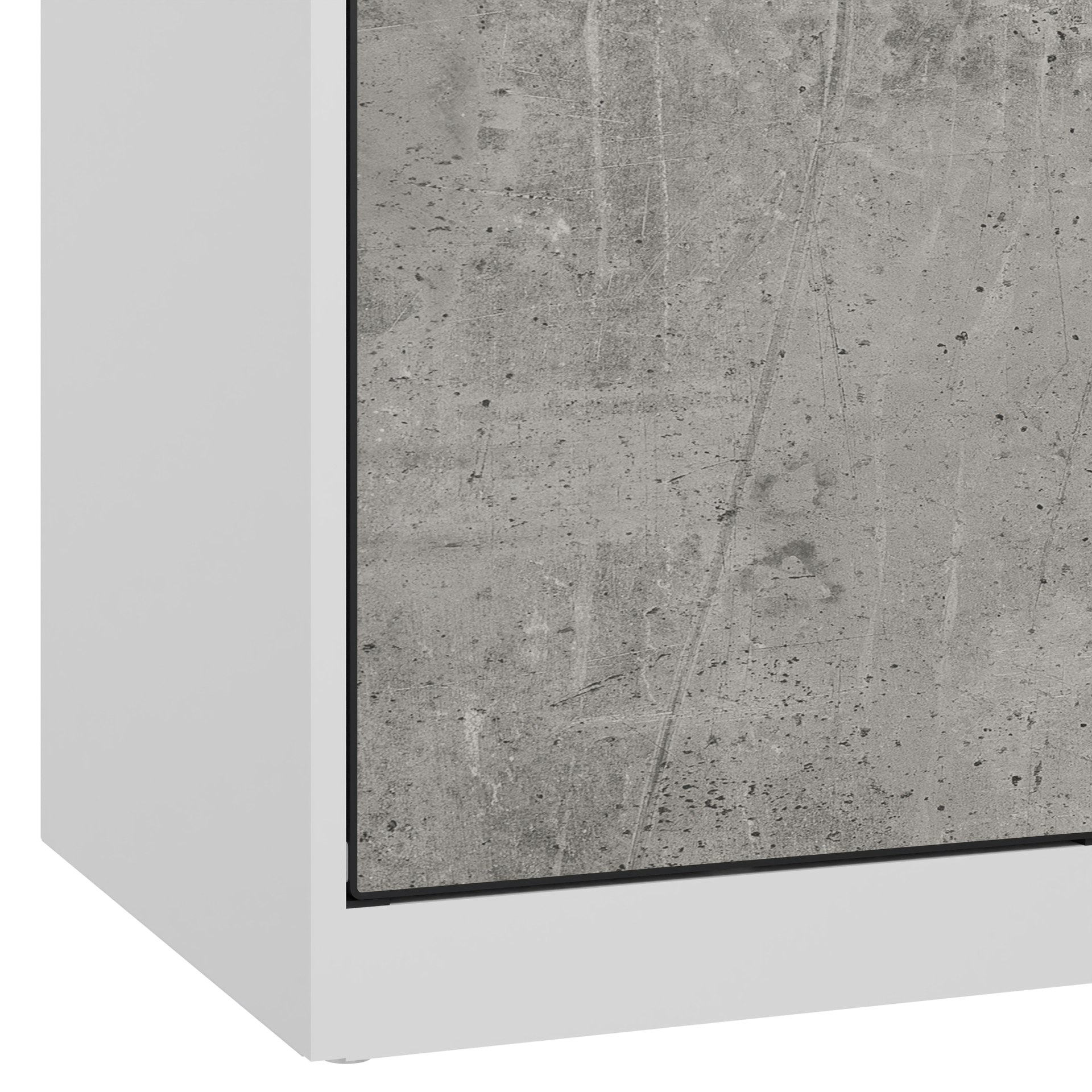 C+P Schlie�fachschrank Evolo PLUS, 6 F�cher, 1850x400x500mm