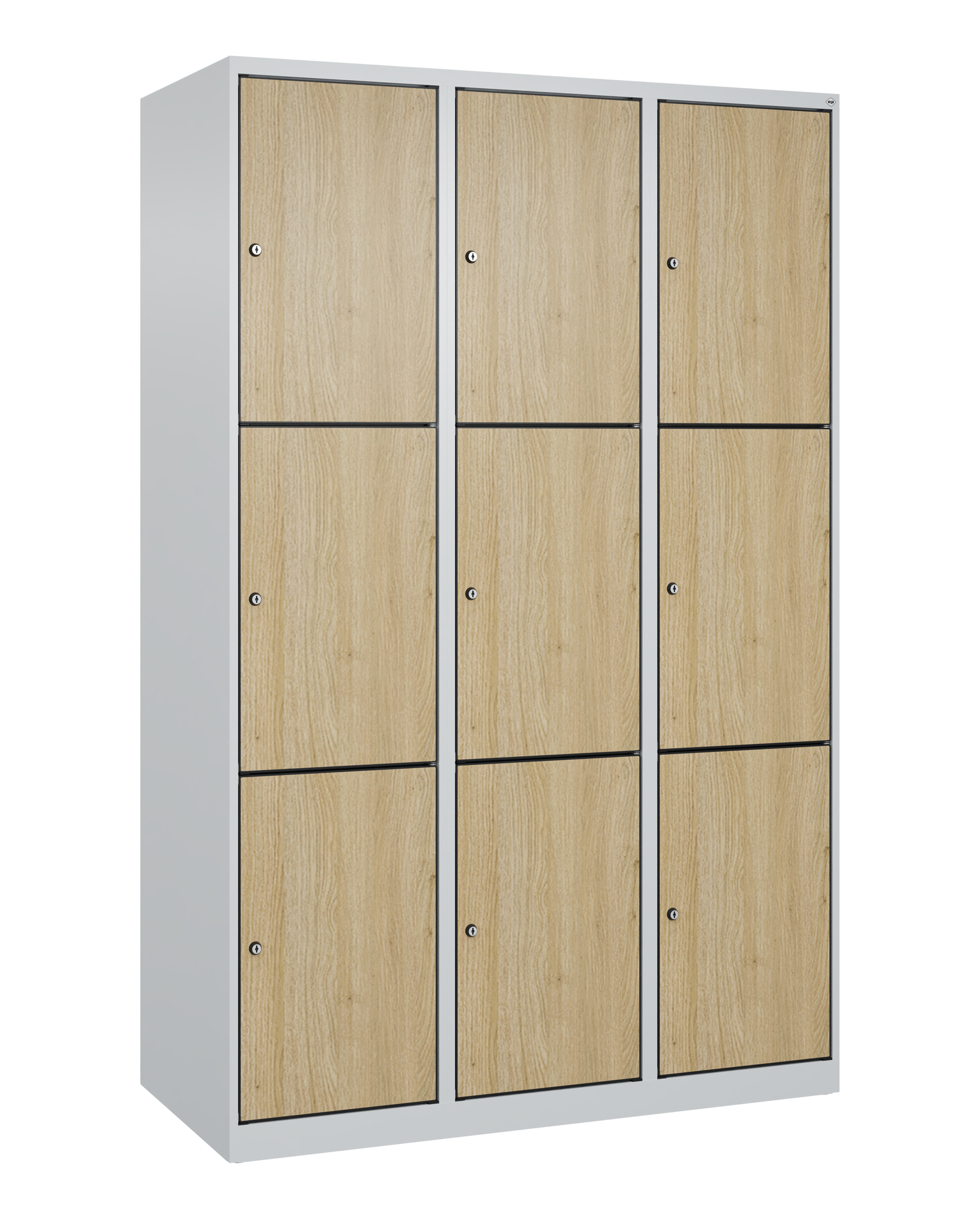 C+P Schlie�fachschrank Evolo PLUS, 9 F�cher, 1850x1200x500mm