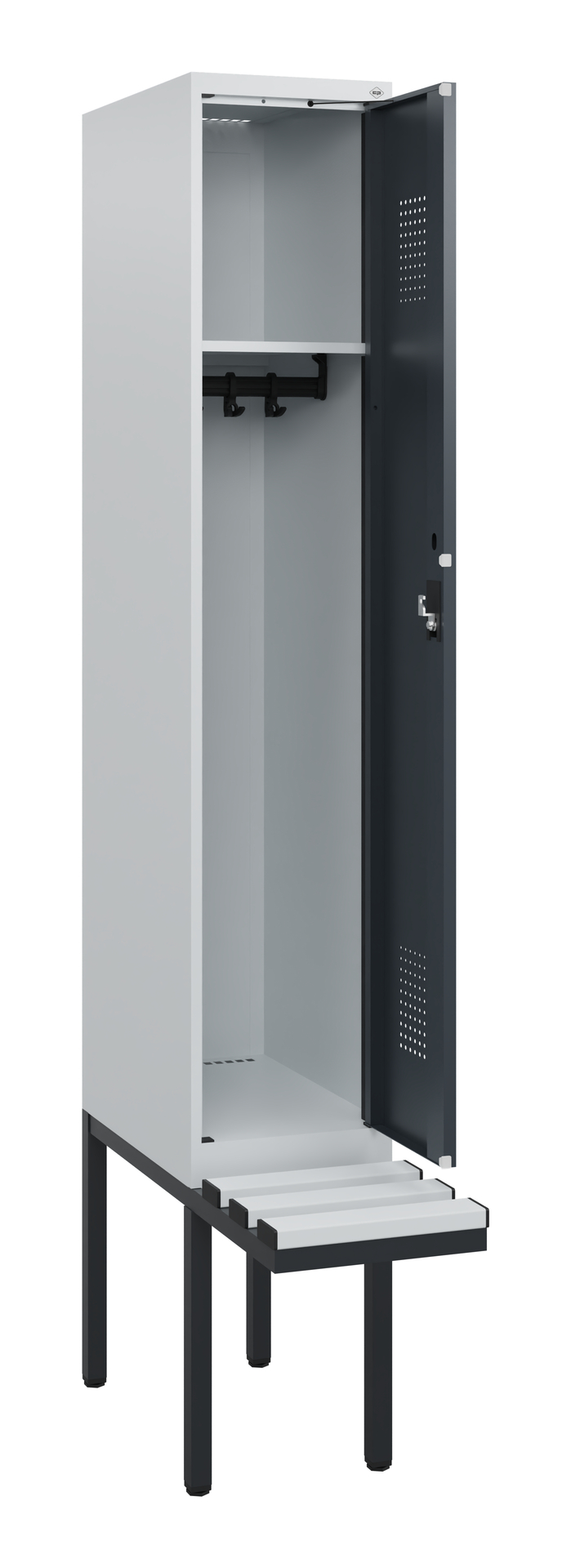 C+P Spind Evolo PLUS, Bank, 1 Abteil, 1950x300x815