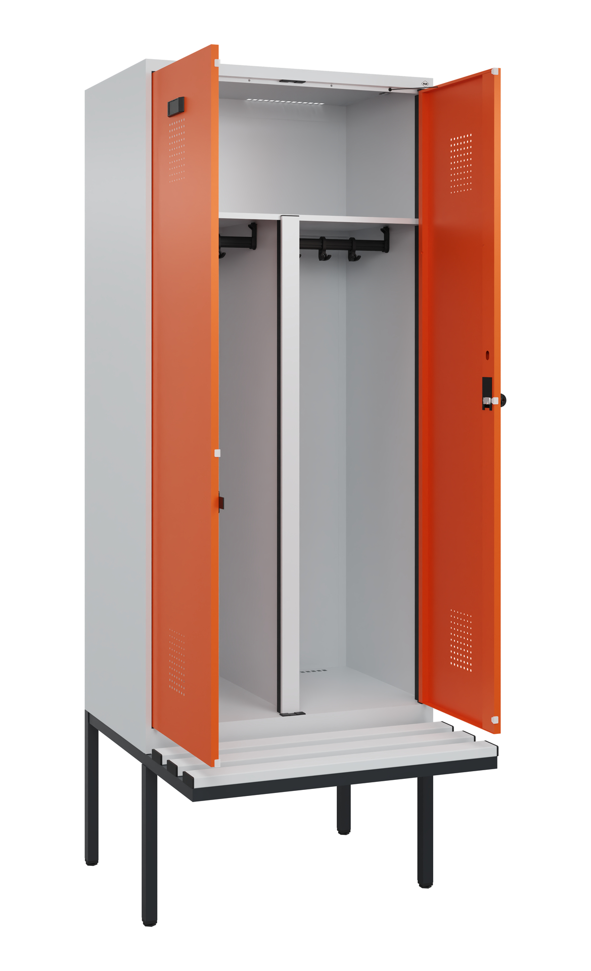 C+P PSA Doppel-Spind Evolo PLUS, Bank, 2 Abteile, 
