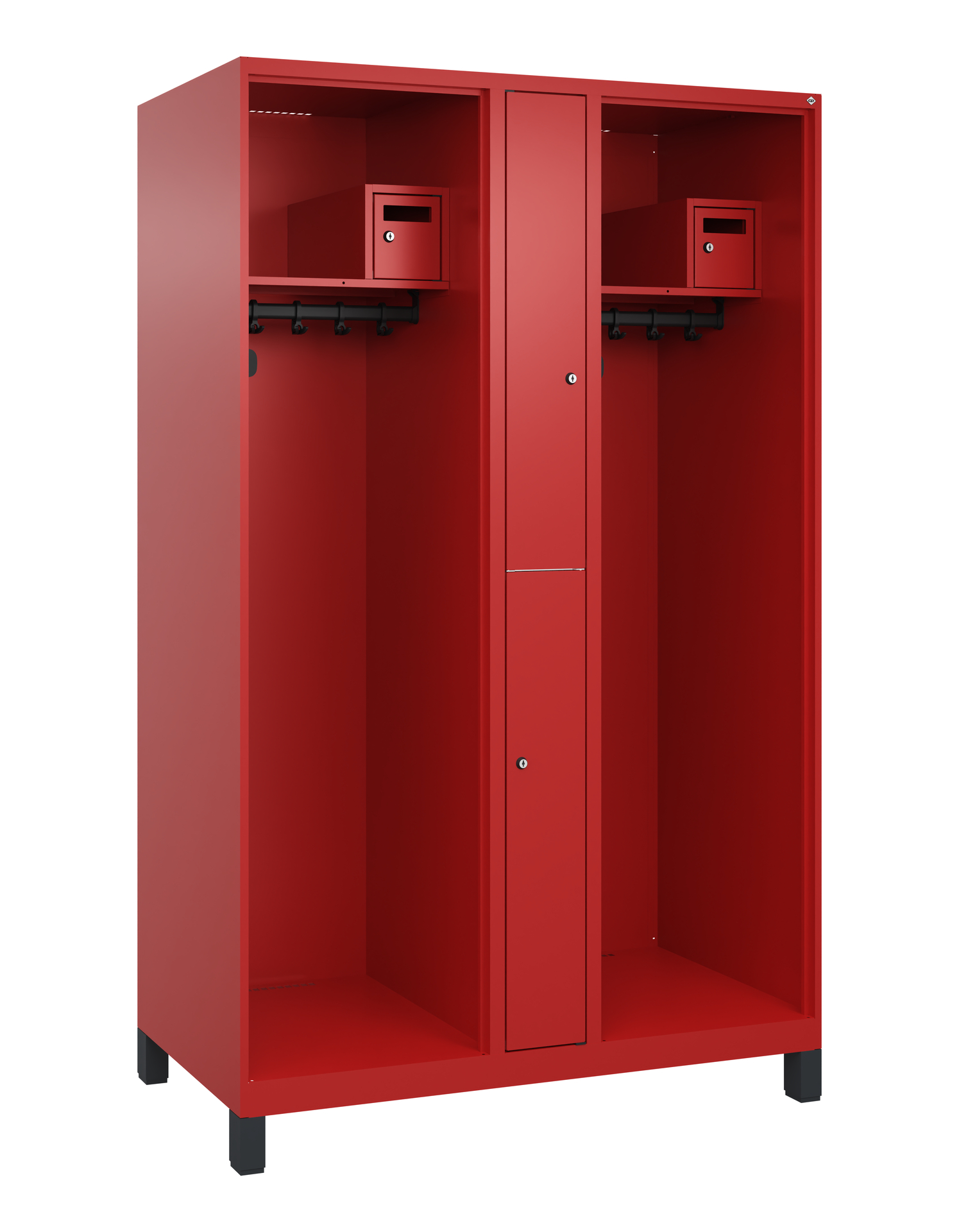 C+P Feuerwehrspind Maxi, 2 Fächer, 1850x1200x600mm