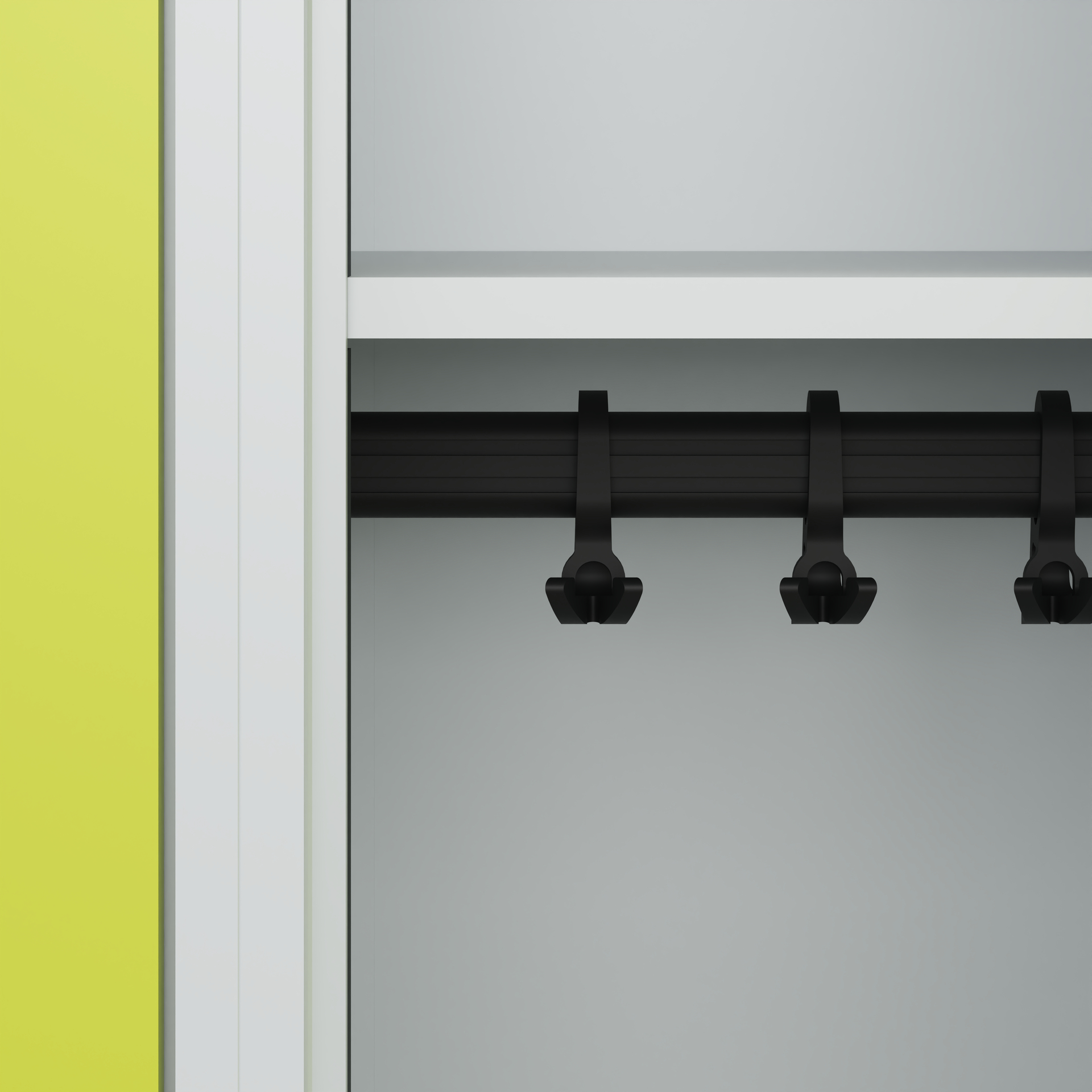 C+P Spind Evolo PLUS, Bank, 4 Abteile, 2120x1200x8