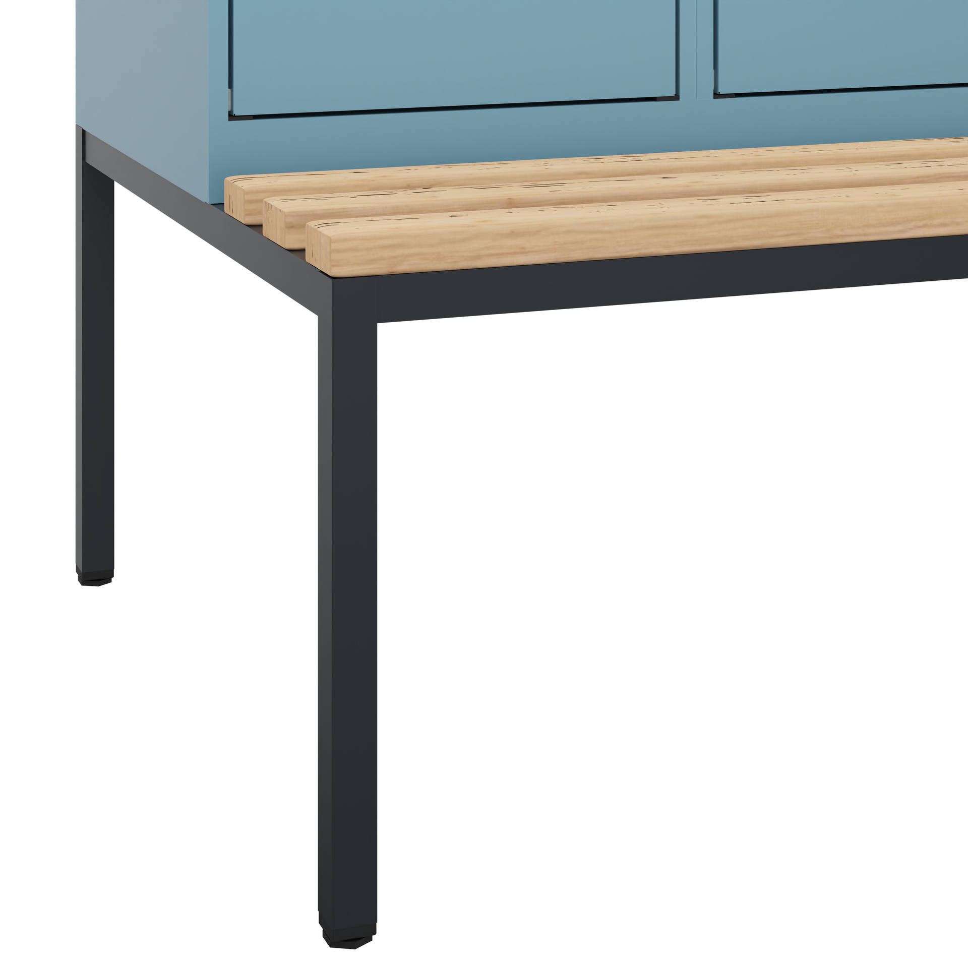 C+P Doppelstock-Spind Evolo PLUS, Bank, 6 Fächer, 