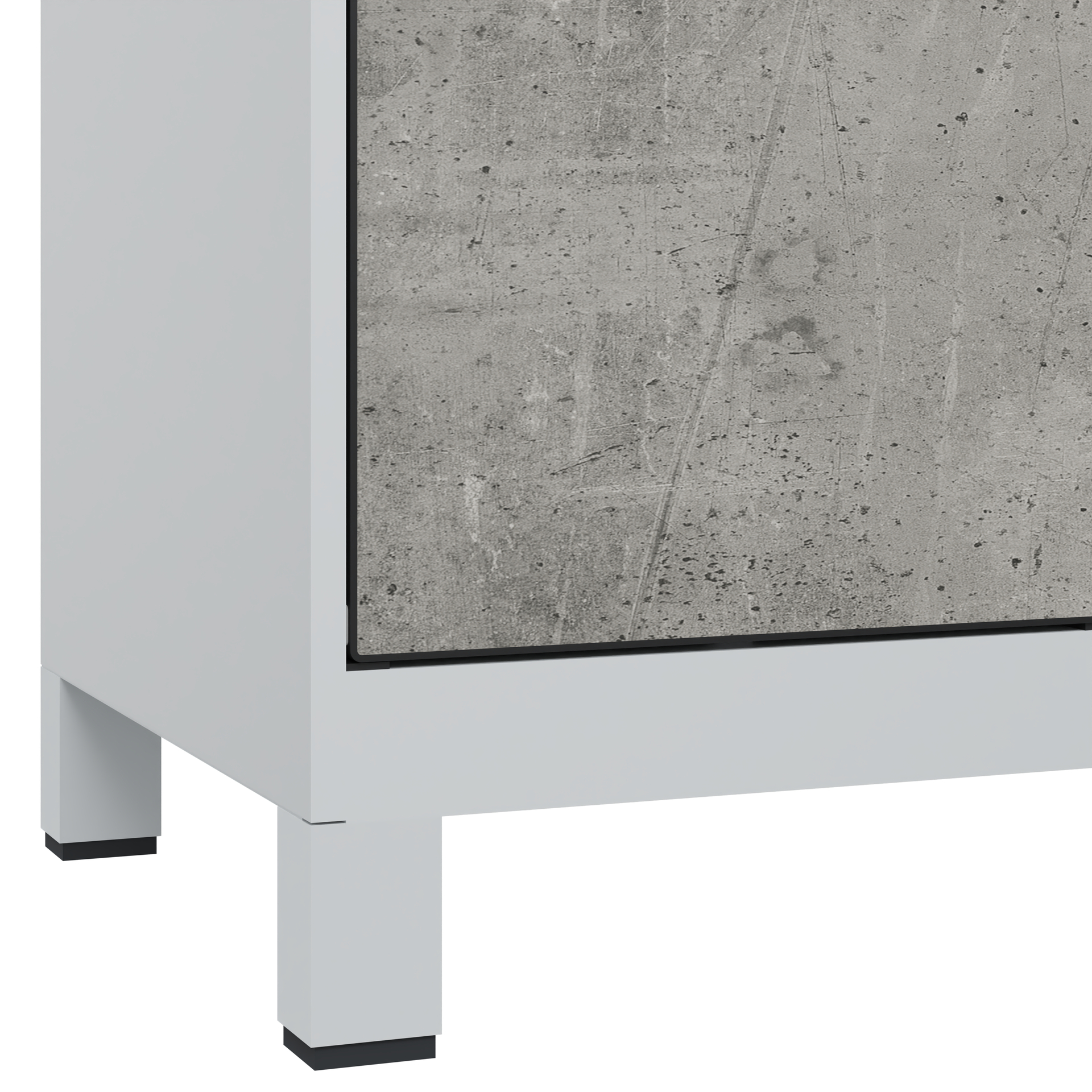 C+P Schlie�fachschrank Evolo PLUS, F��e, 8 F�cher, 1950x800x500mm