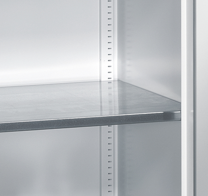 C+P Stahlregal mit Rückwand Acurado, H1950xB930xT5