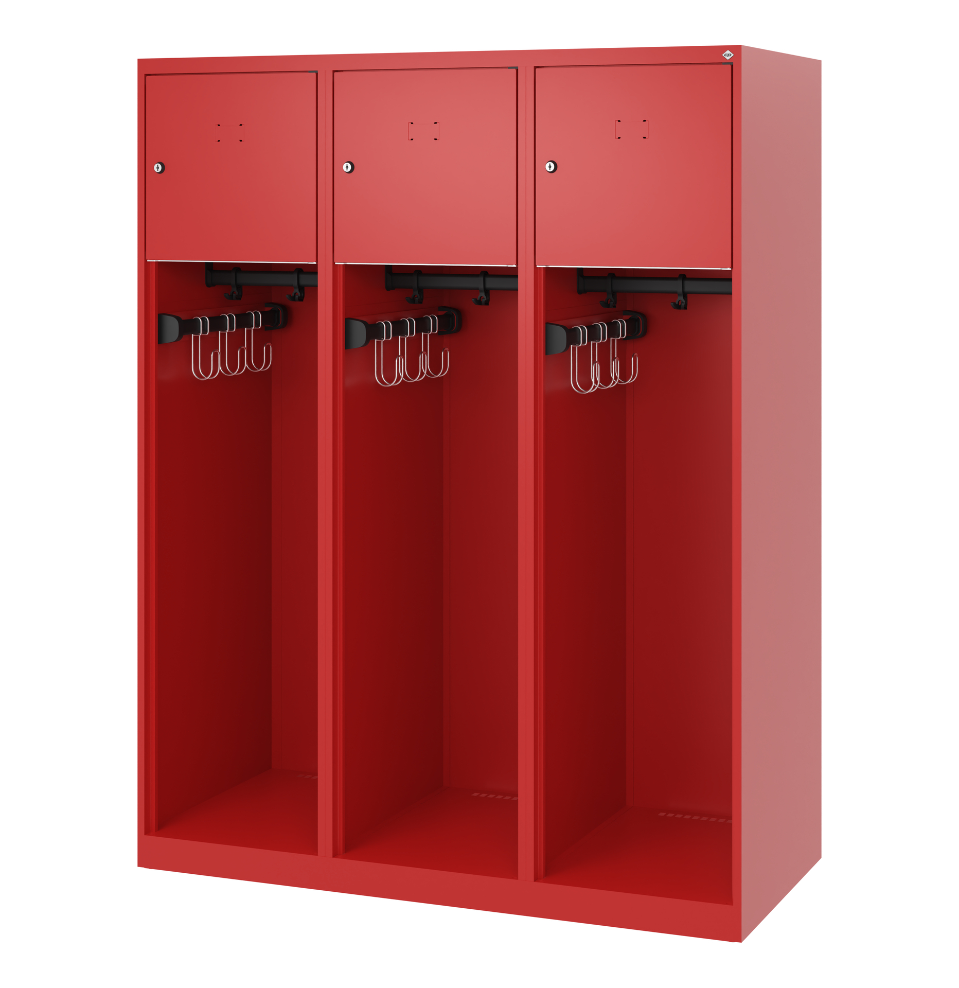 C+P Feuerwehrspind YOUNGSTER, 3 Abteile, H1530B400