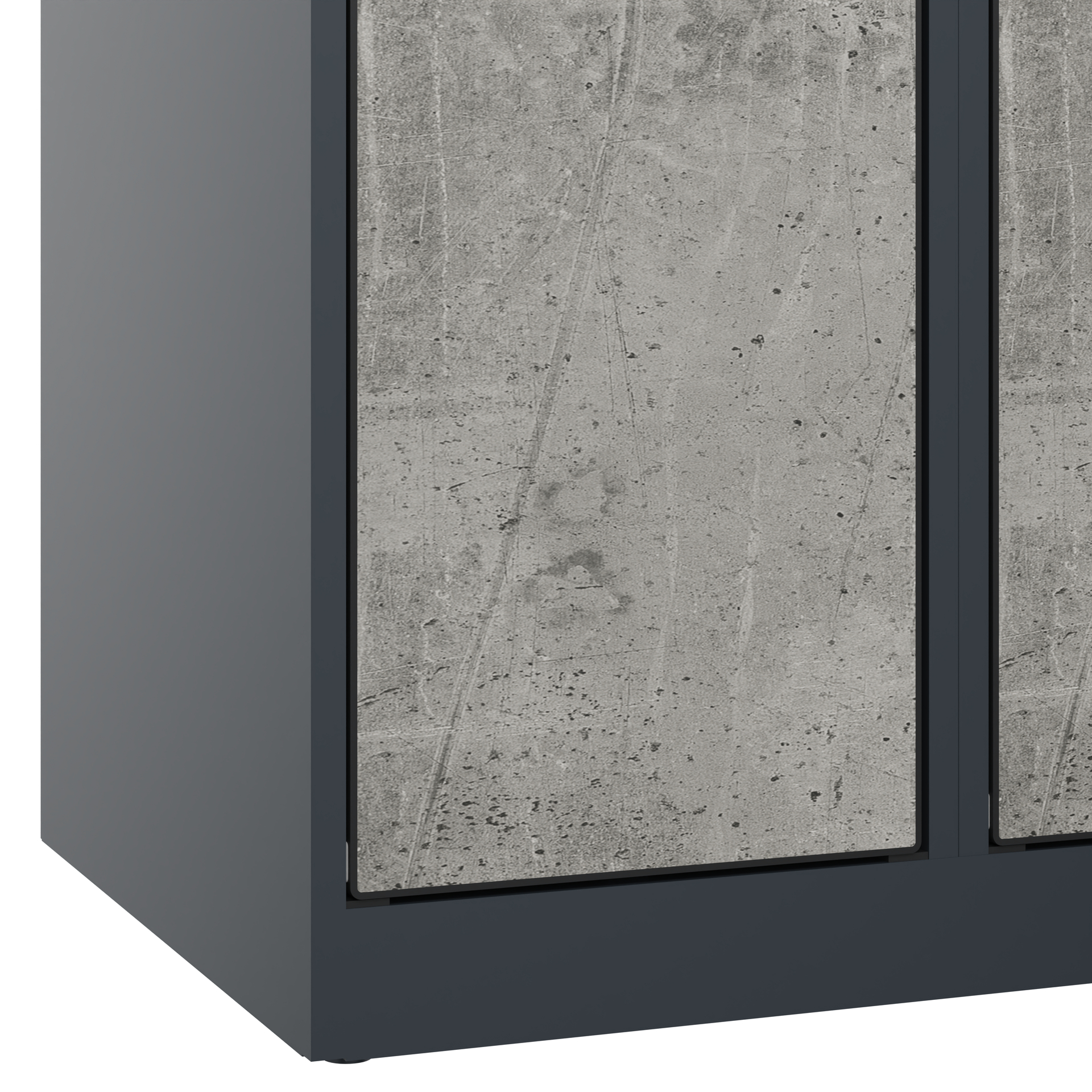 C+P Schlie�fachschrank Evolo PLUS, 18 F�cher, 1850x900x500mm