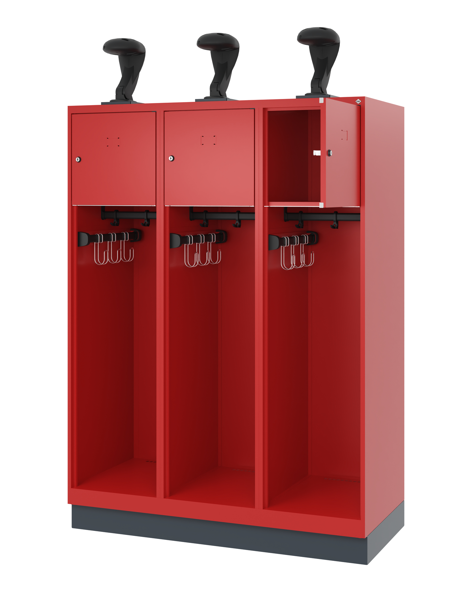 C+P Feuerwehrspind YOUNGSTER, 3 Abteile, H1530B400