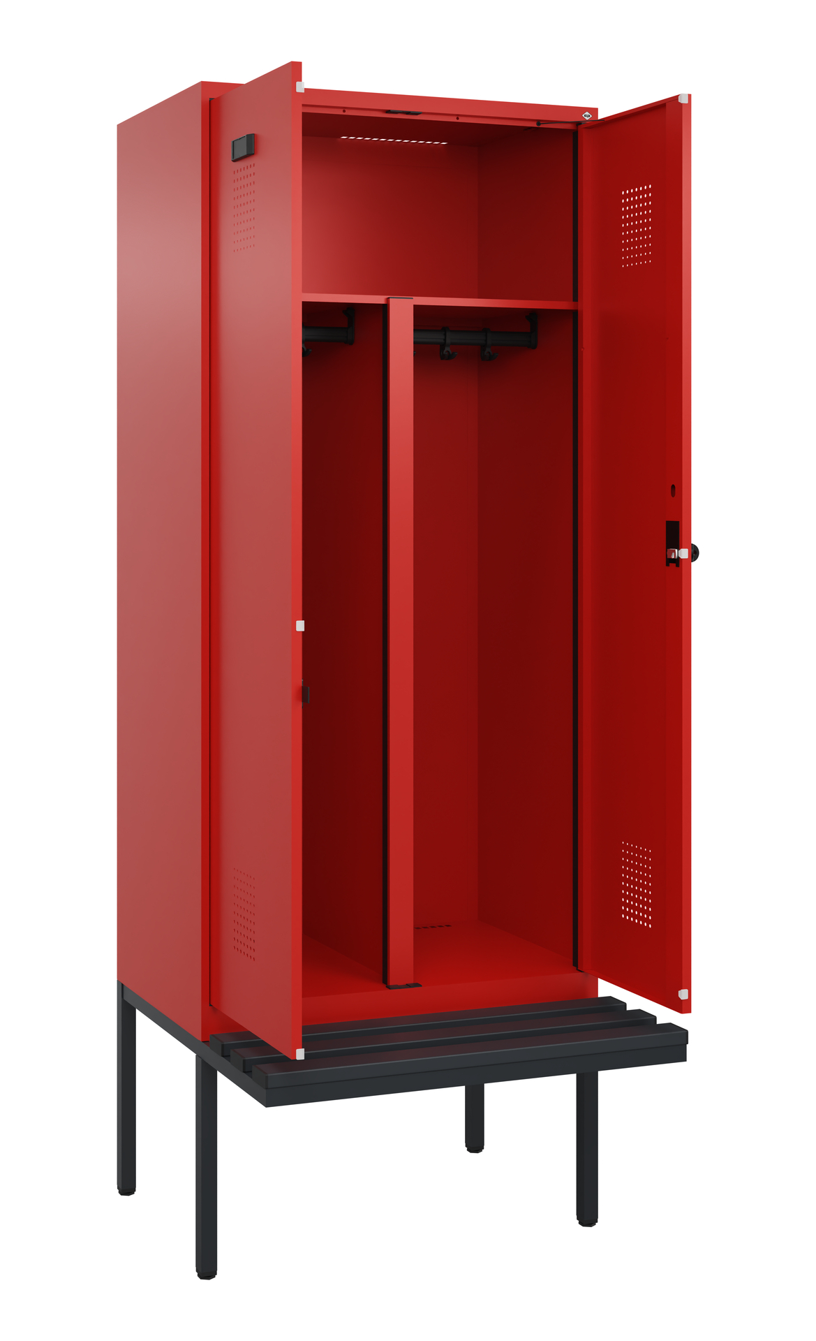 C+P PSA Doppel-Spind Evolo PLUS, Bank, 2 Abteile, 