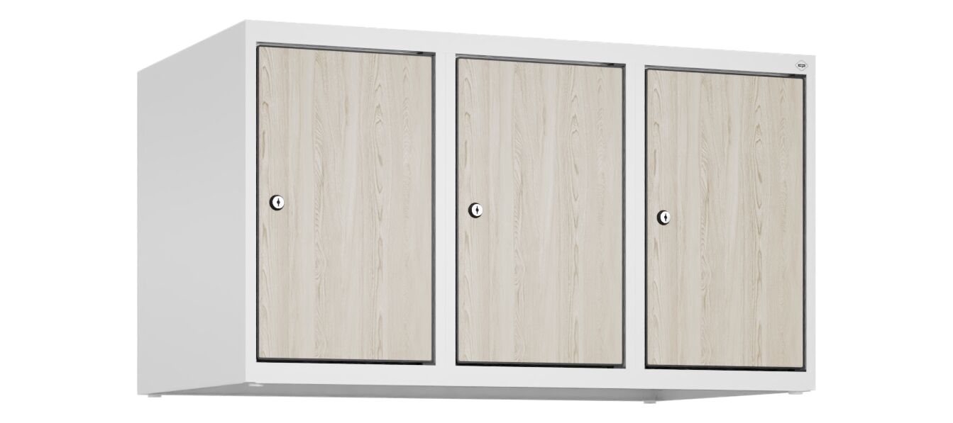 C+P Aufsatzschrank Evolo PLUS, 3 Abteile, 500x900x500mm