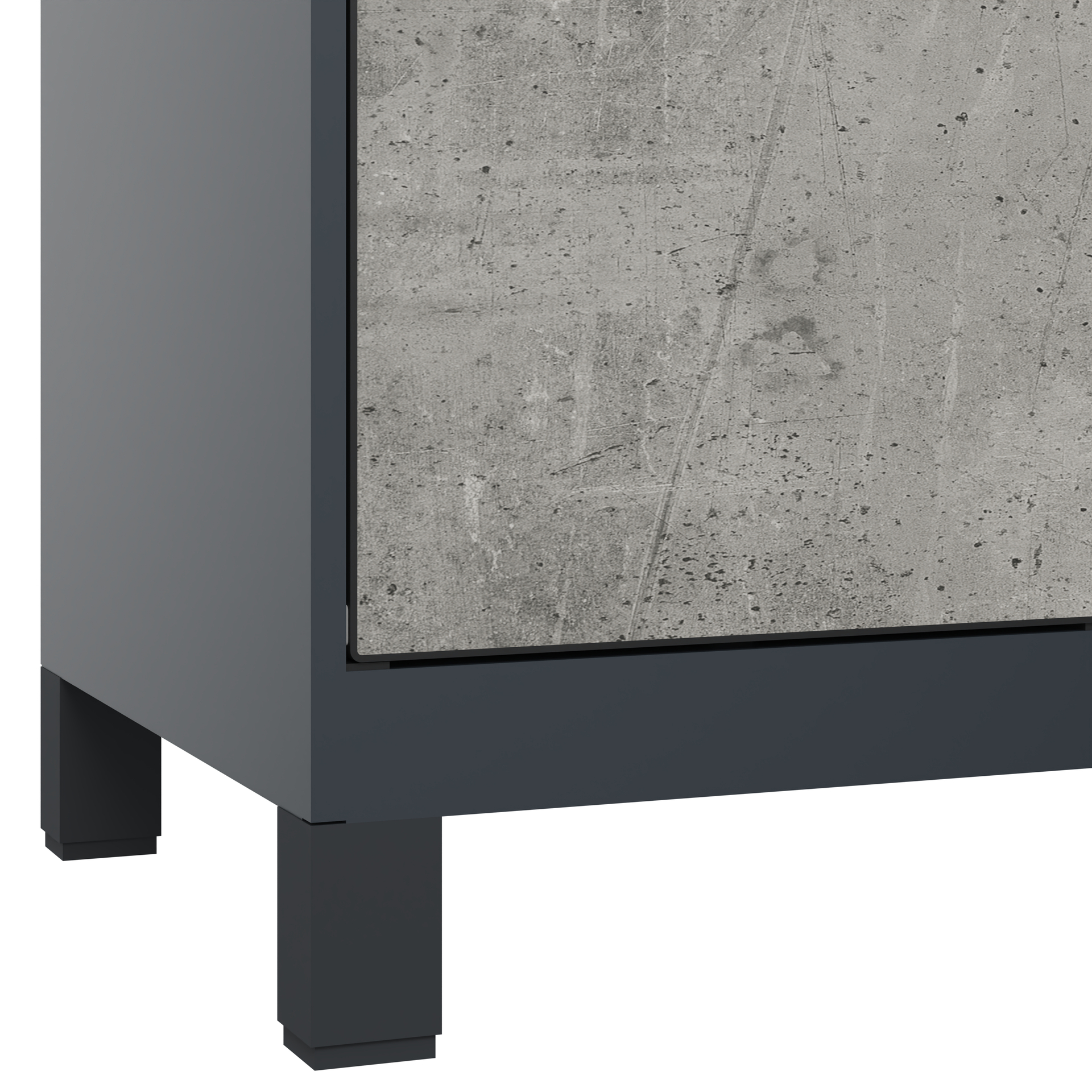 C+P Schlie�fachschrank Evolo PLUS, F��e, 8 F�cher, 1950x800x500mm