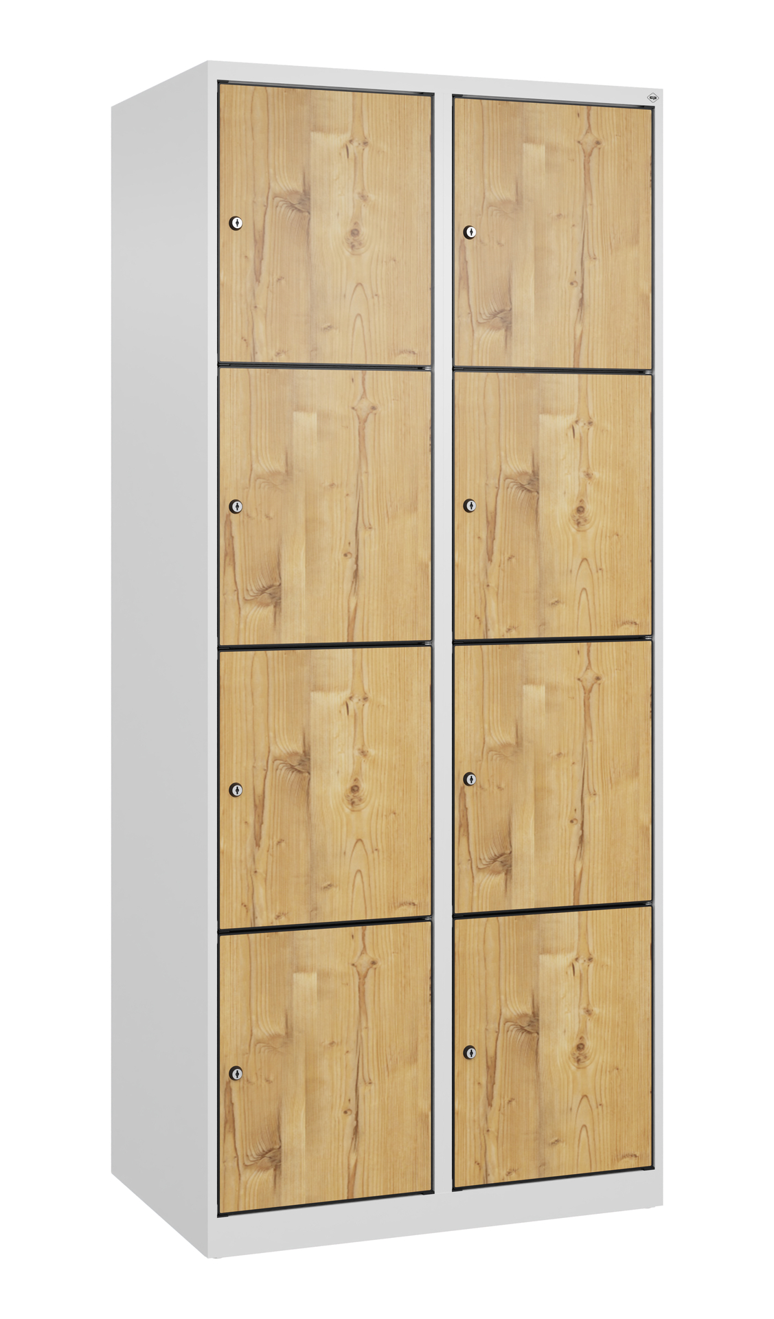 C+P Schlie�fachschrank Evolo PLUS, 8 F�cher, 1850x800x500mm