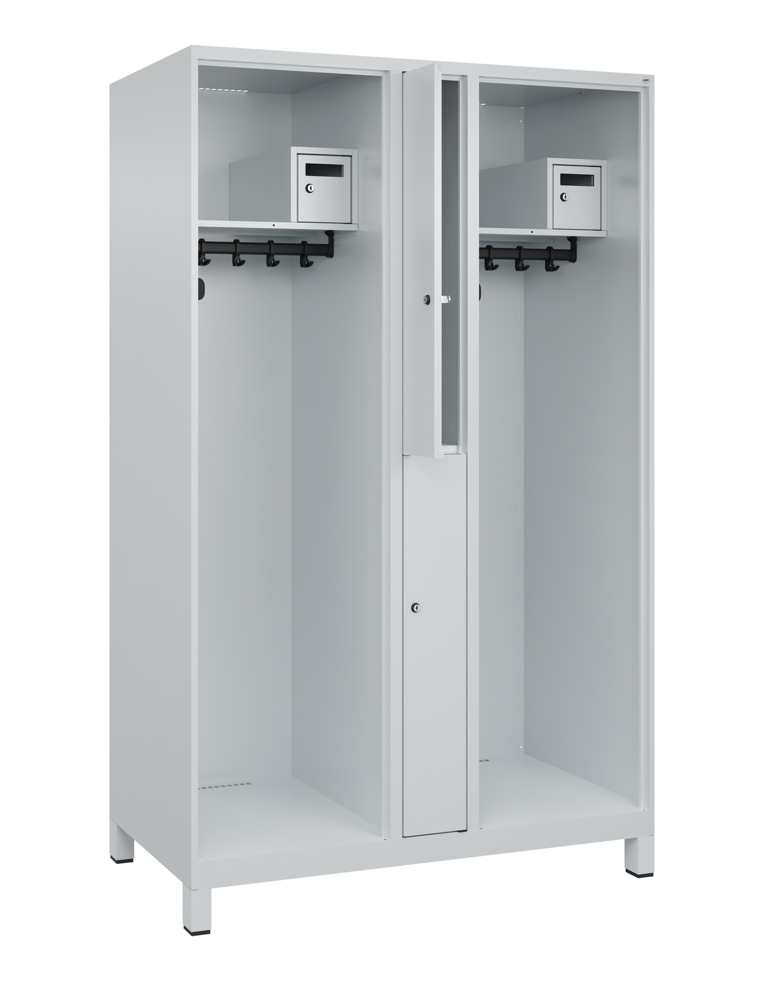 C+P Feuerwehrspind Maxi, 2 Fächer, 1850x1200x600mm