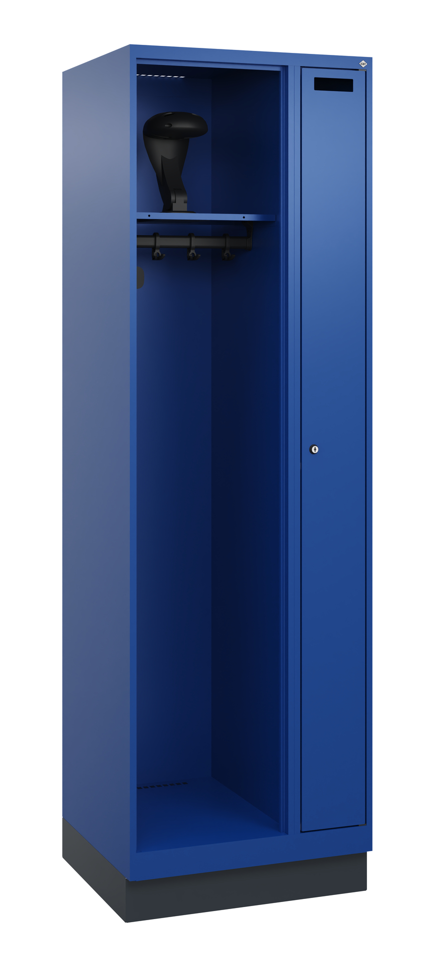 C+P Feuerwehrspind Kombi, 1 Abteil, 1850x600x500mm