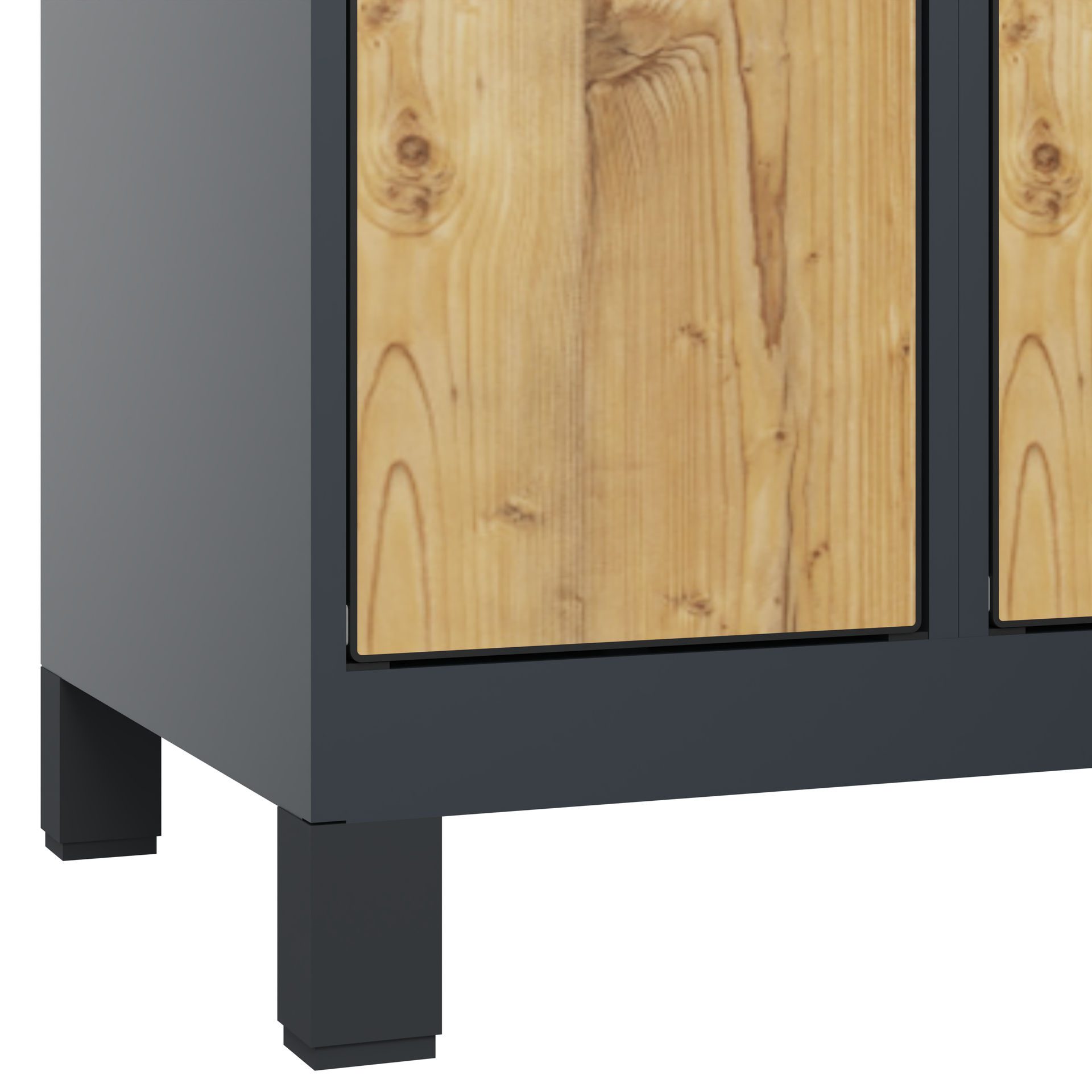 C+P Schlie�fachschrank Evolo PLUS, F��e, 20 F�cher, 1950x1200x500mm