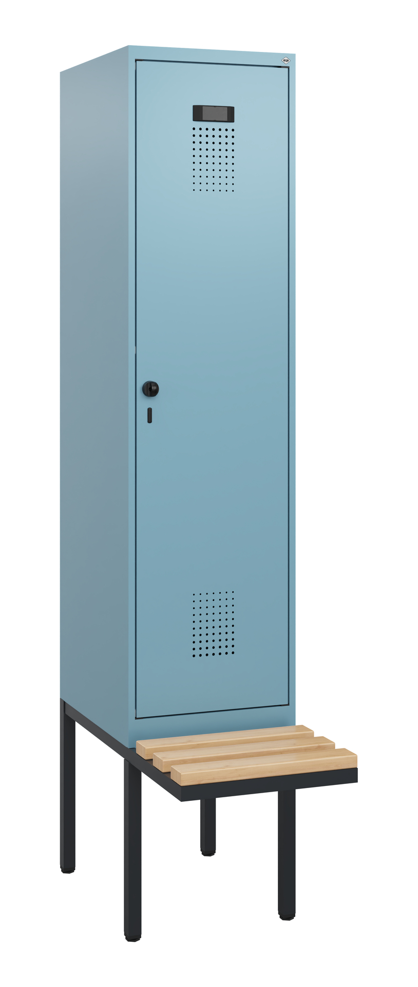 C+P Spind Evolo PLUS, Bank, 1 Abteil, 1950x400x815
