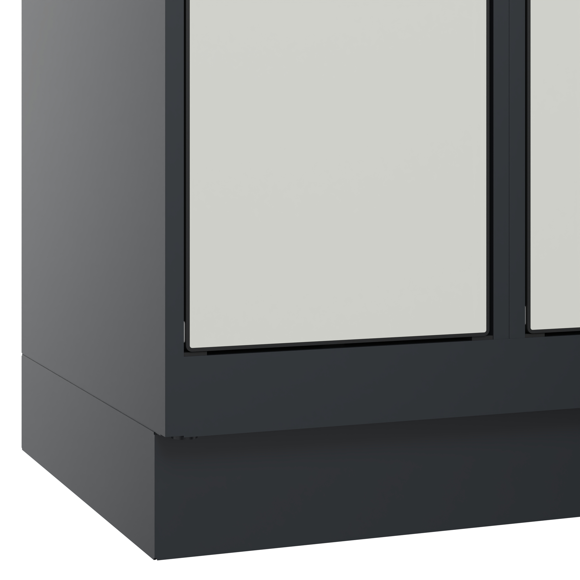 C+P Schlie�fachschrank Evolo PLUS, Sockel, 12 F�cher, 1950x600x500mm