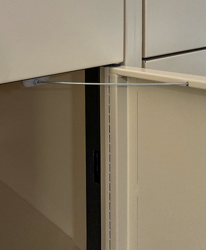 C+P door opening limiter 90 degrees, as protection against overstretching the door