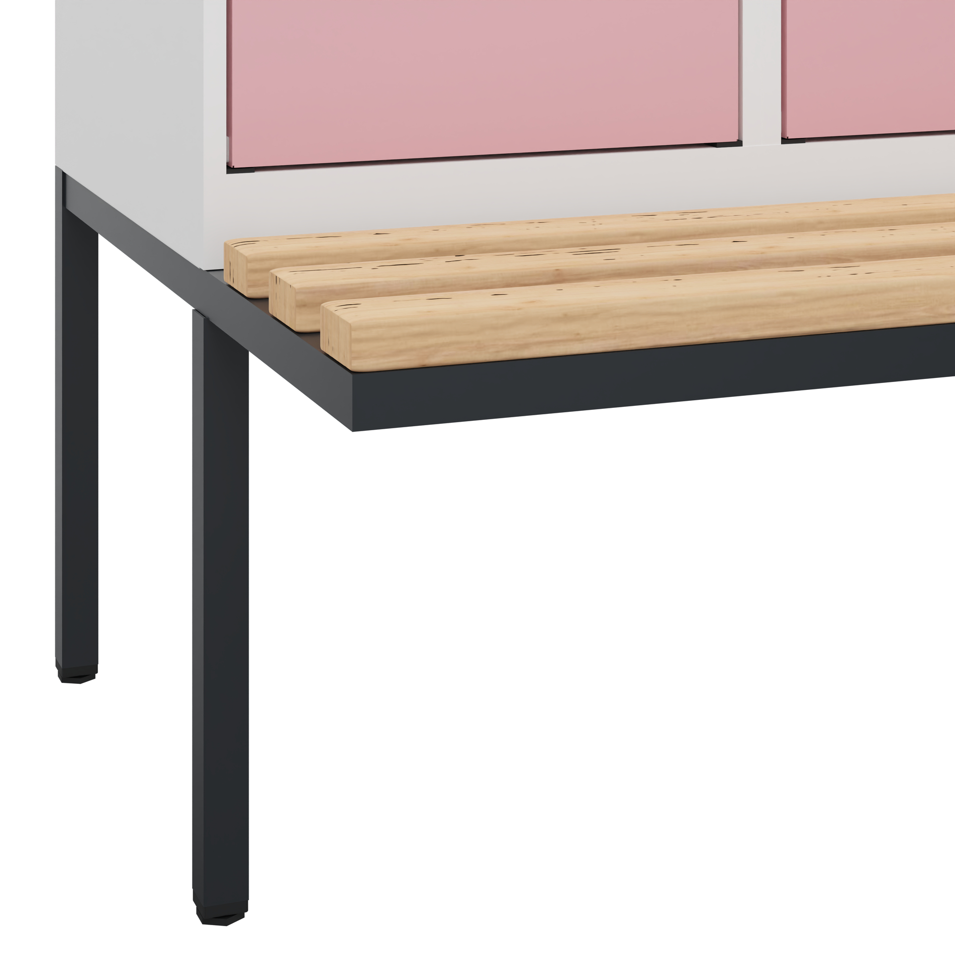 C+P Spind Evolo PLUS, Bank, 2 Abteile, 2120x800x81
