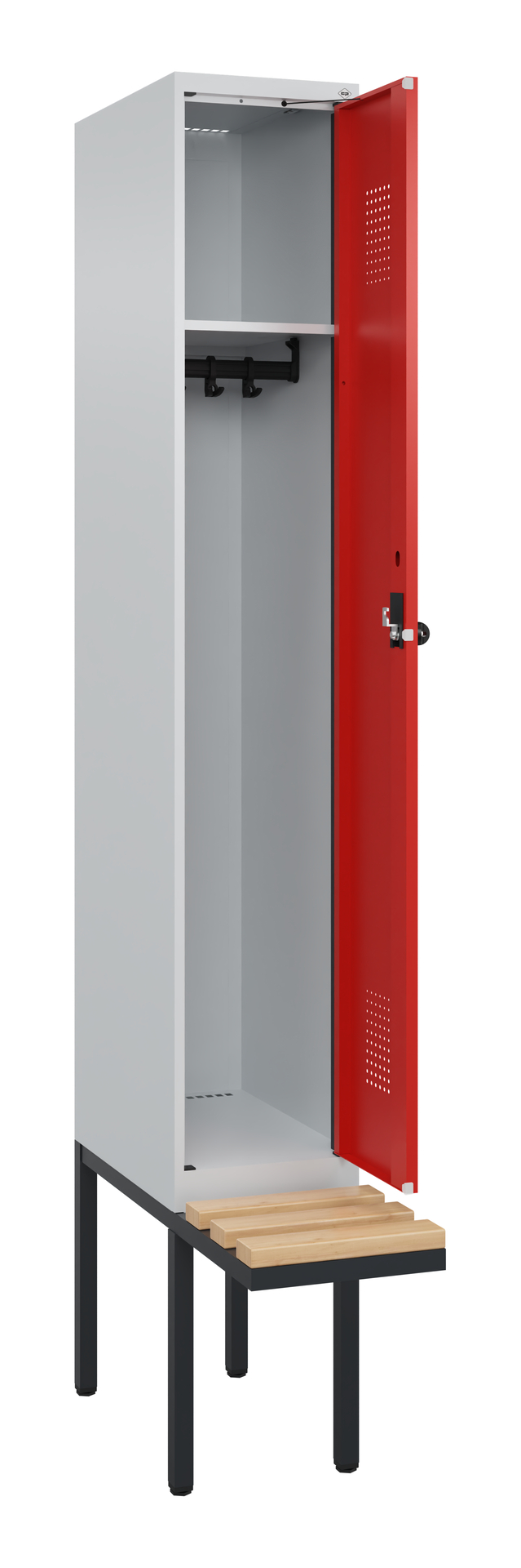 C+P Spind Evolo PLUS, Bank, 1 Abteile, 2120x300x81