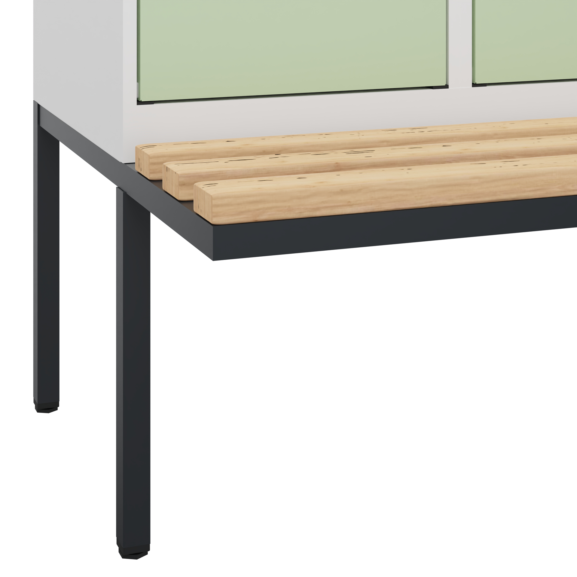 C+P Spind Evolo PLUS, Bank, 1 Abteil, 1950x400x815