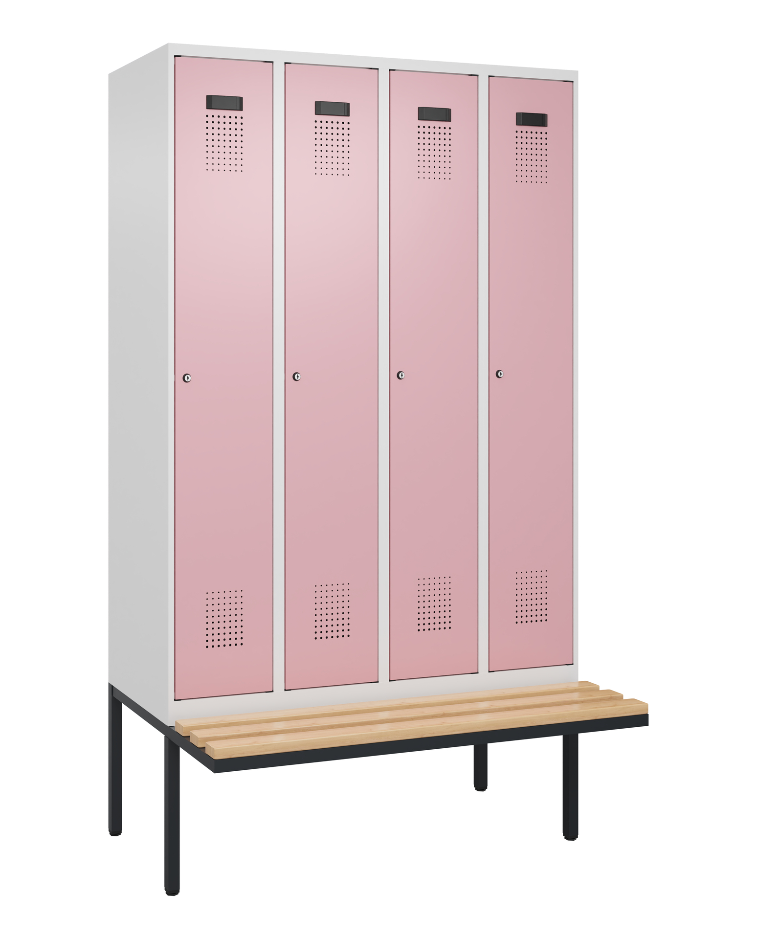 C+P Spind Evolo PLUS, Bank, 4 Abteile, 2120x1200x8