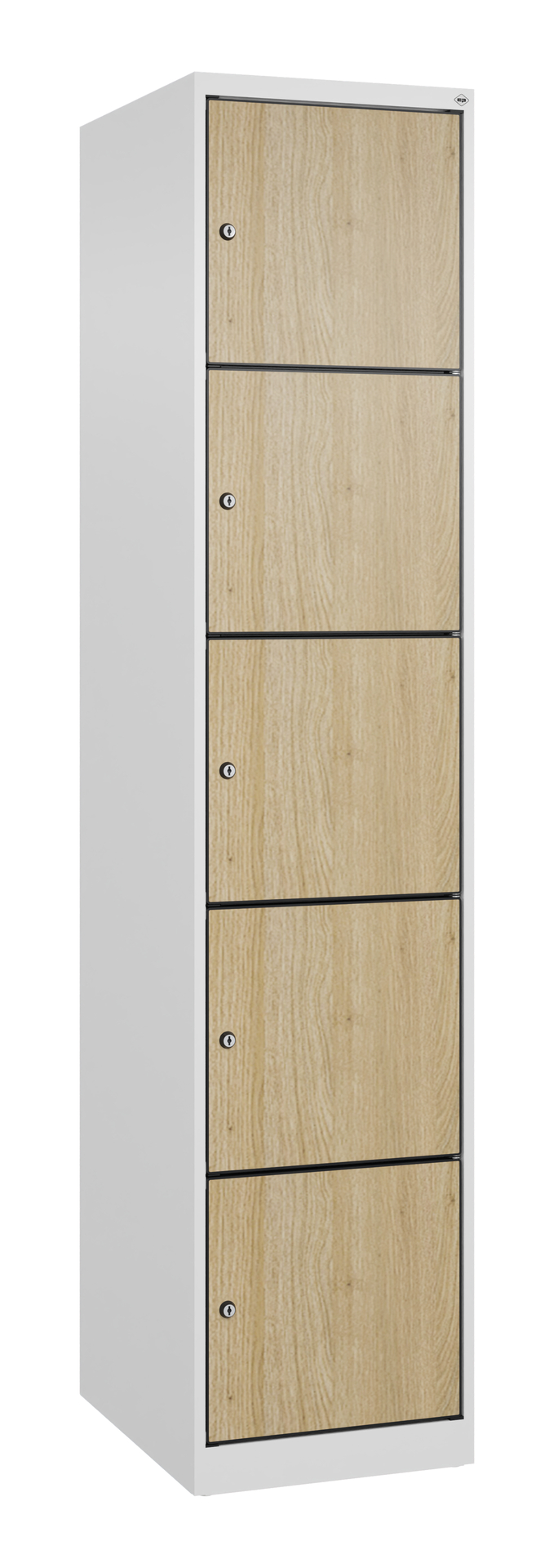 C+P Schlie�fachschrank Evolo PLUS, 5 F�cher, 1850x400x500mm