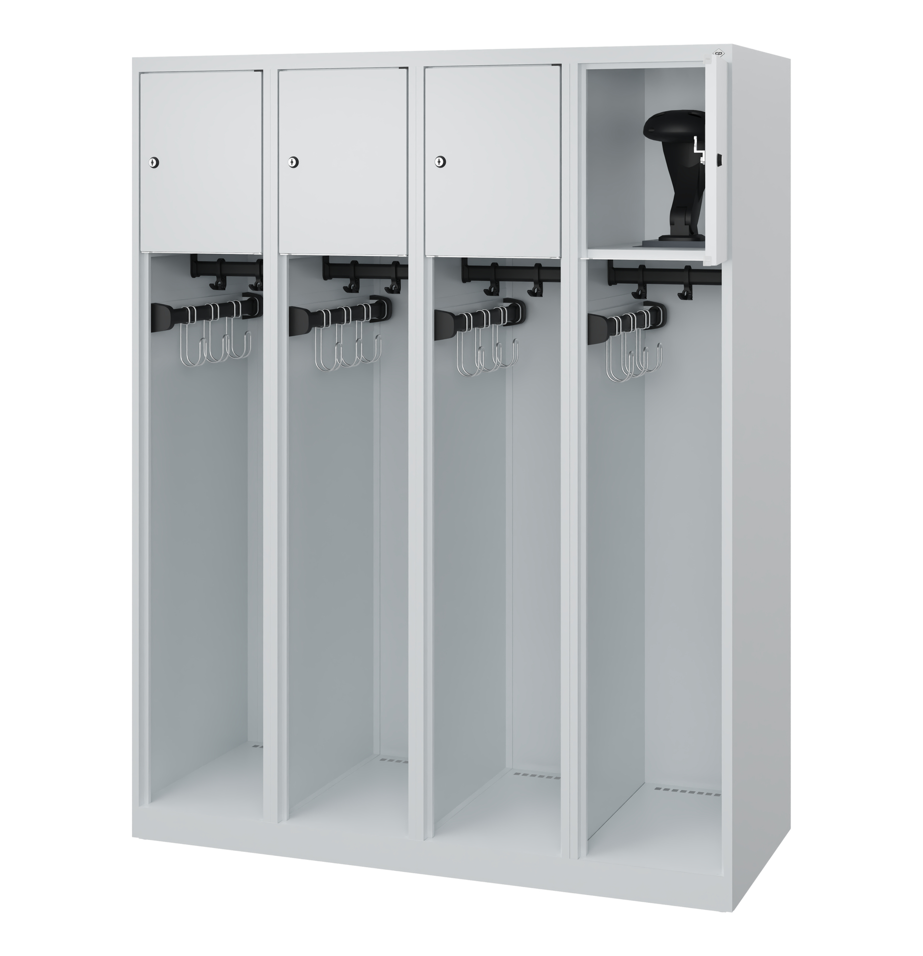 C+P Feuerwehrspind Youngster, 4 Abteile, 1530x1200