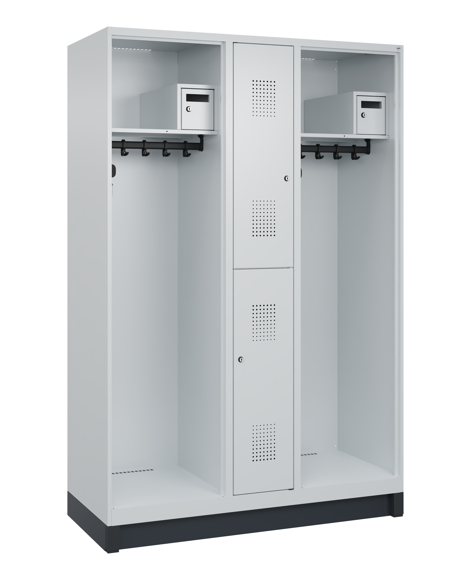 C+P Feuerwehrspind Maxi, 2 Fächer, 1850x1300x500mm