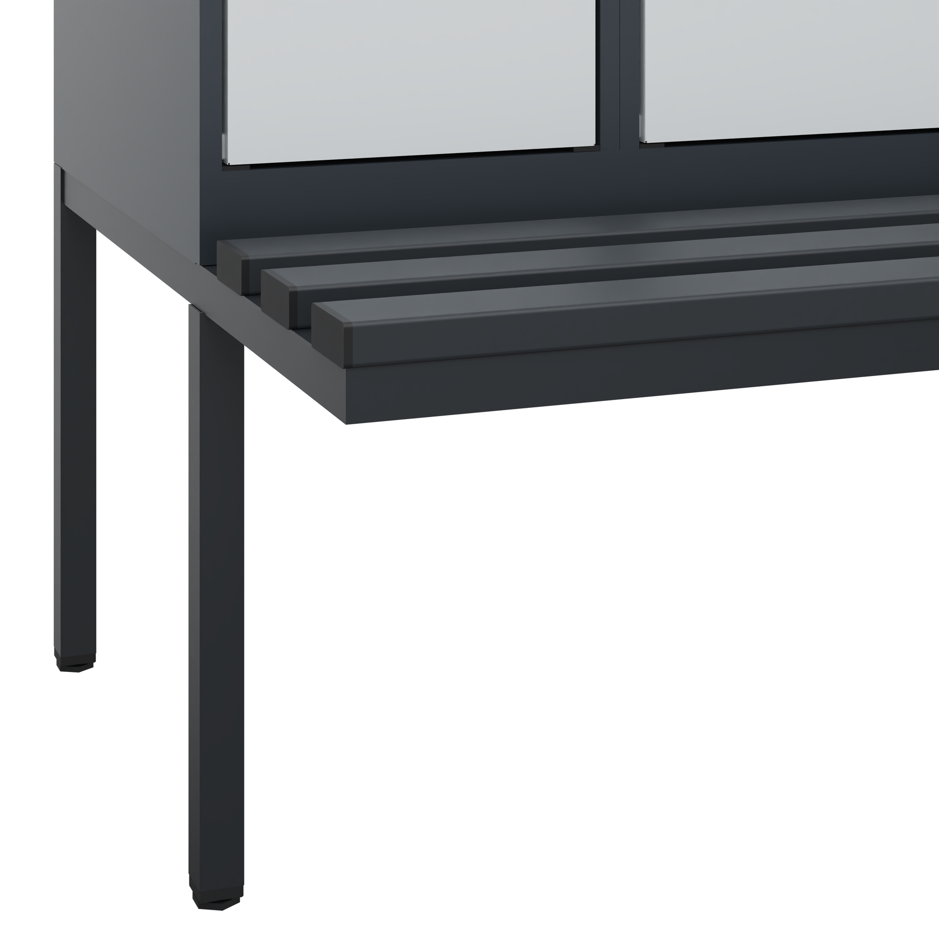 C+P Spind Evolo PLUS, Bank, 3 Abteile, 1950x900x81