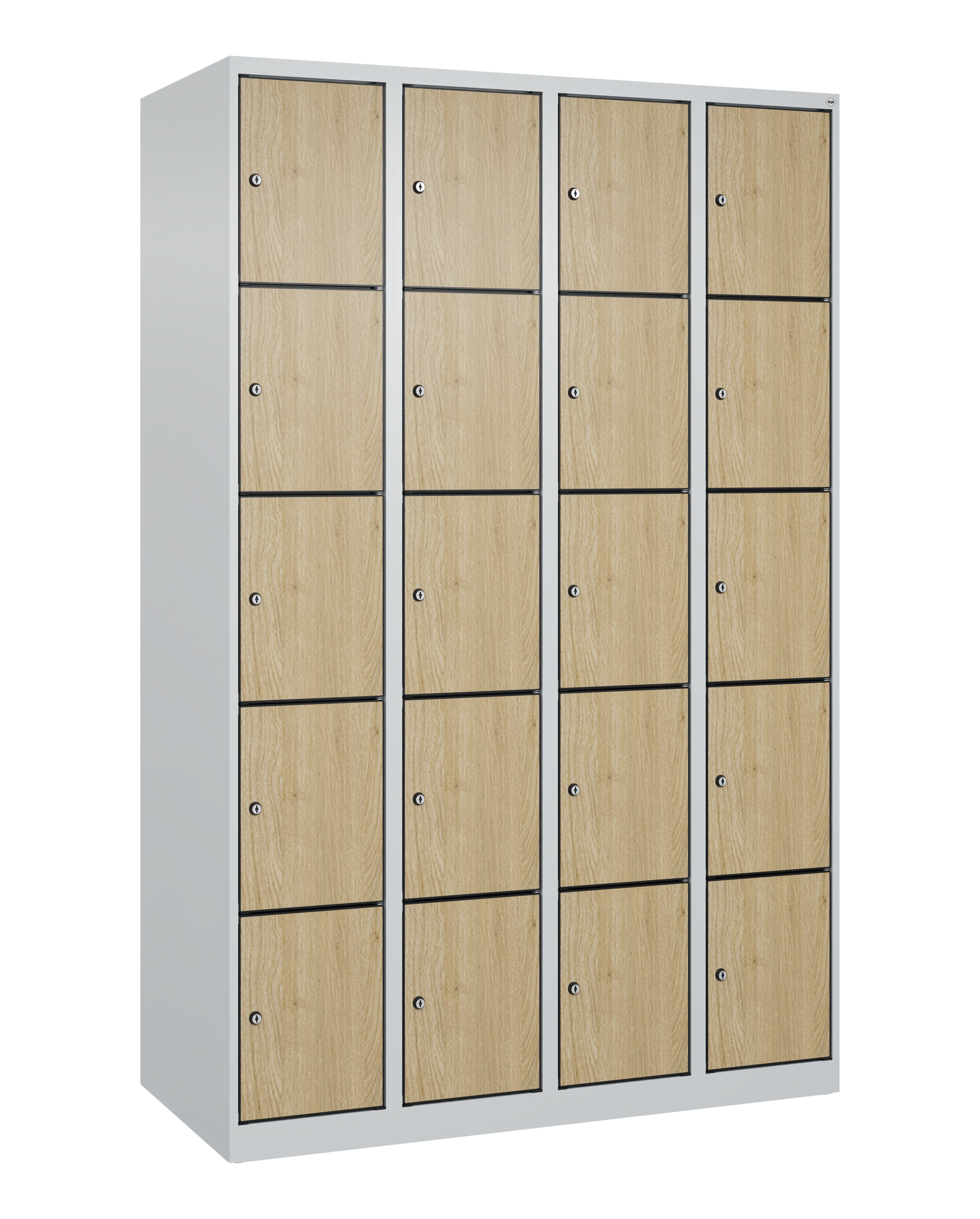 C+P Schlie�fachschrank Evolo PLUS, 20 F�cher, 1850x1200x500mm