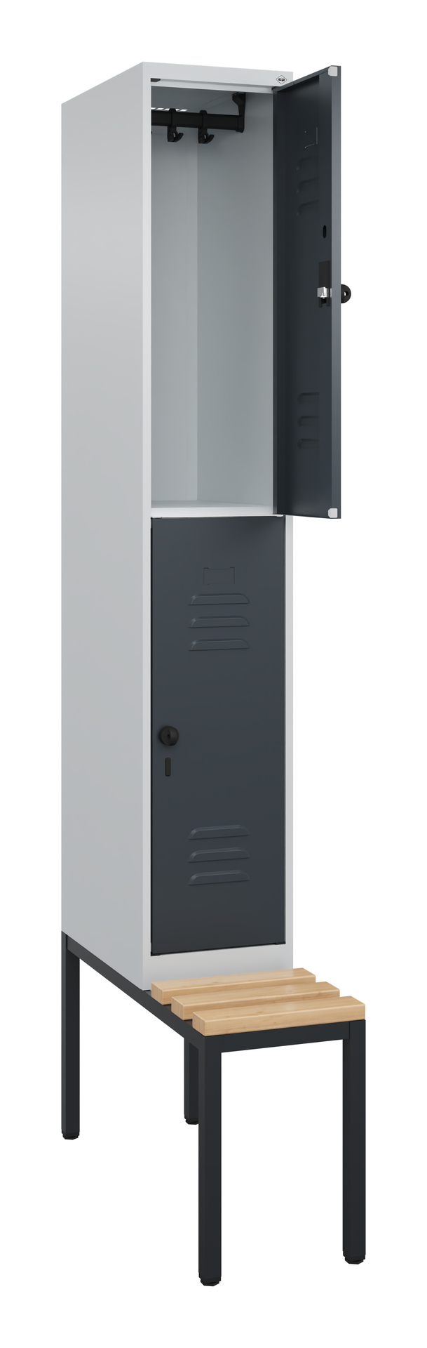 C+P Doppelstöckiger Spind