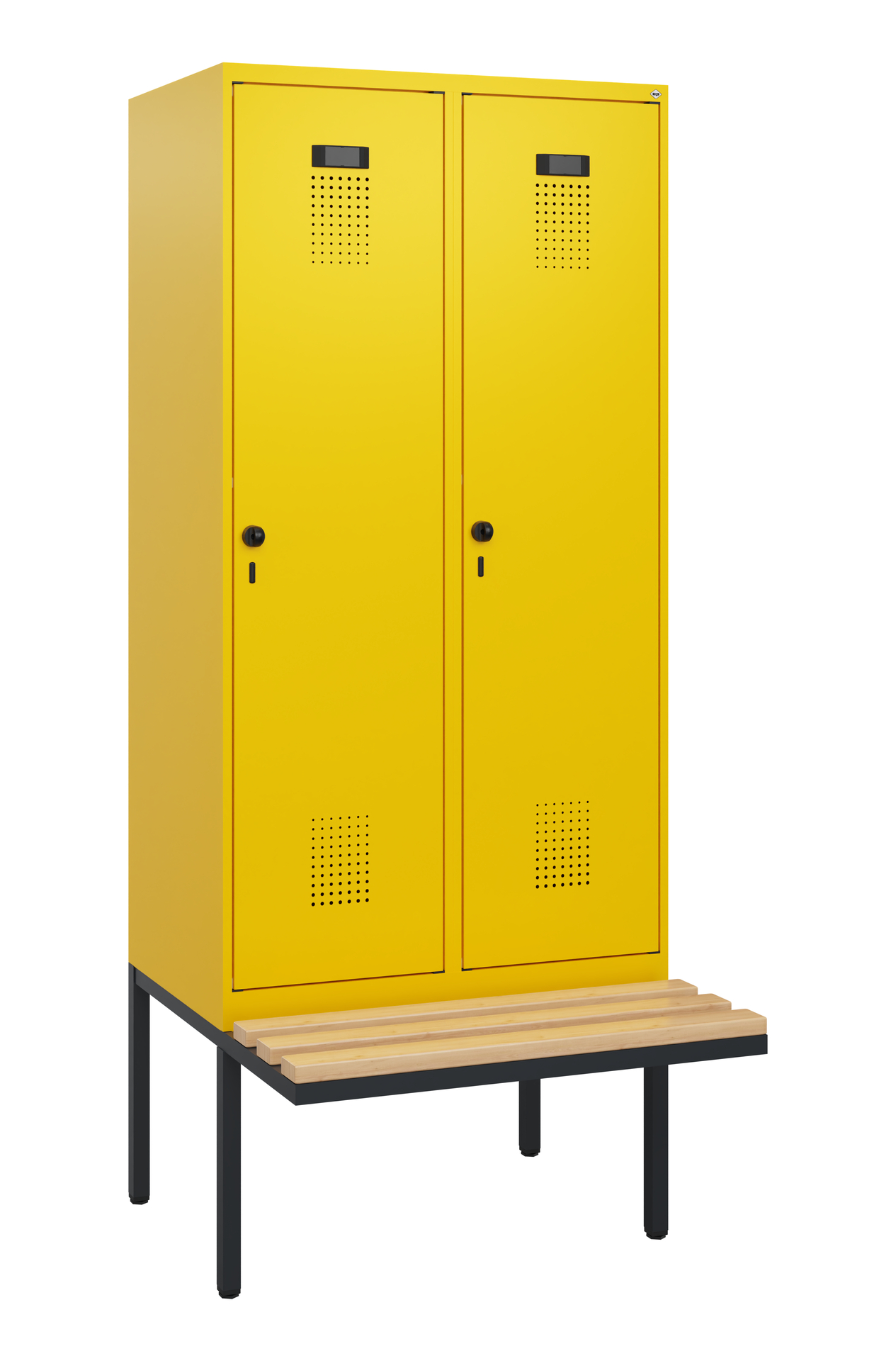 C+P Spind Evolo PLUS, Bank, 2 Abteile, 1950x800x81