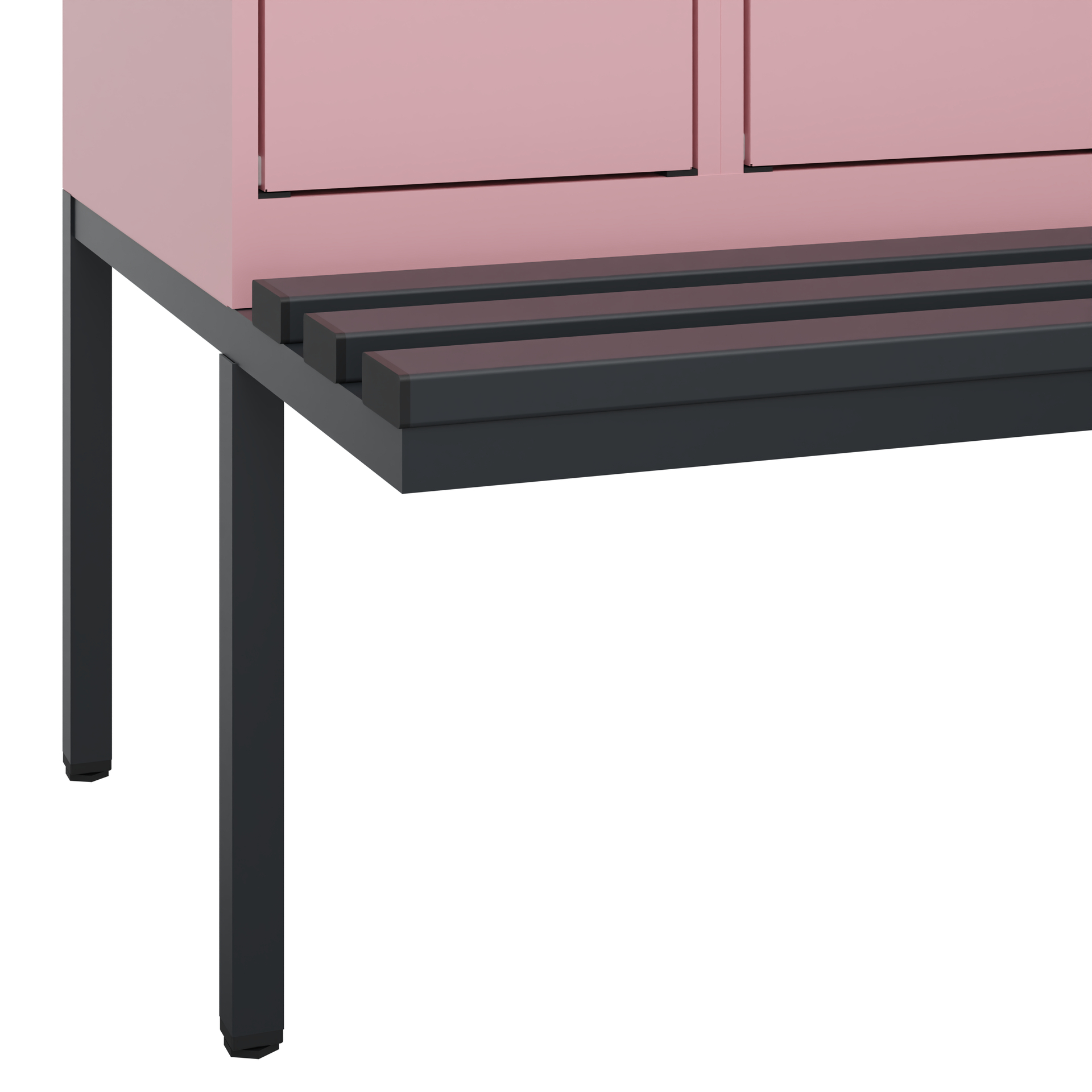 C+P Spind Evolo PLUS, Bank, 4 Abteile, 1950x1200x8