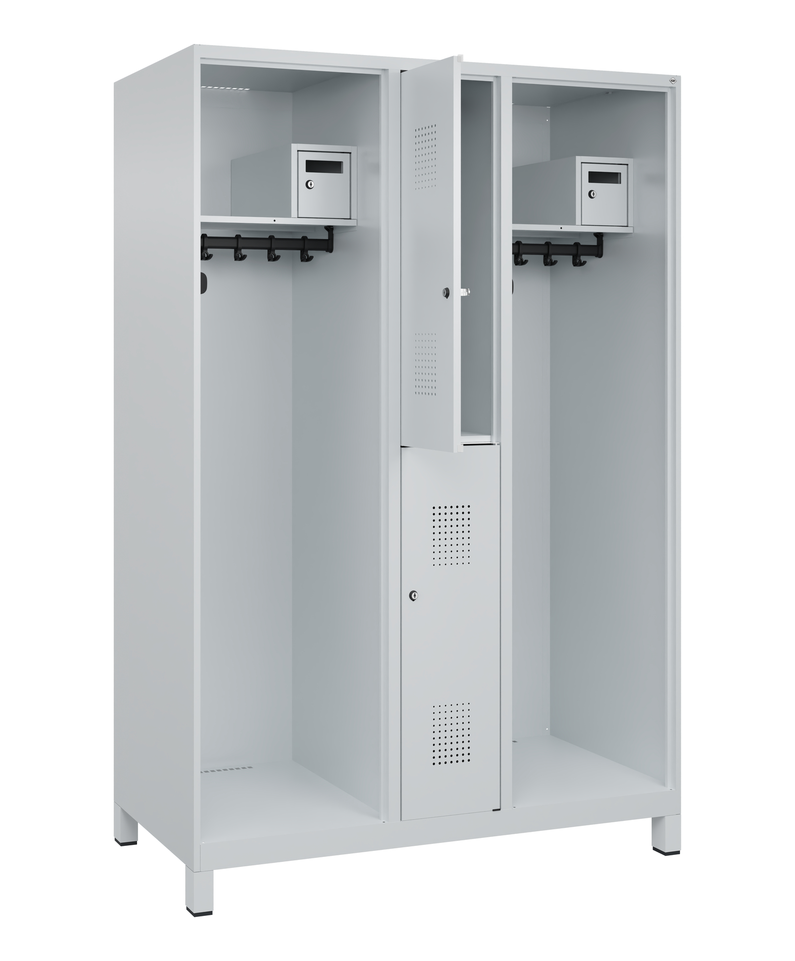 C+P Feuerwehrspind Maxi, 2 Fächer, 1850x1300x600mm