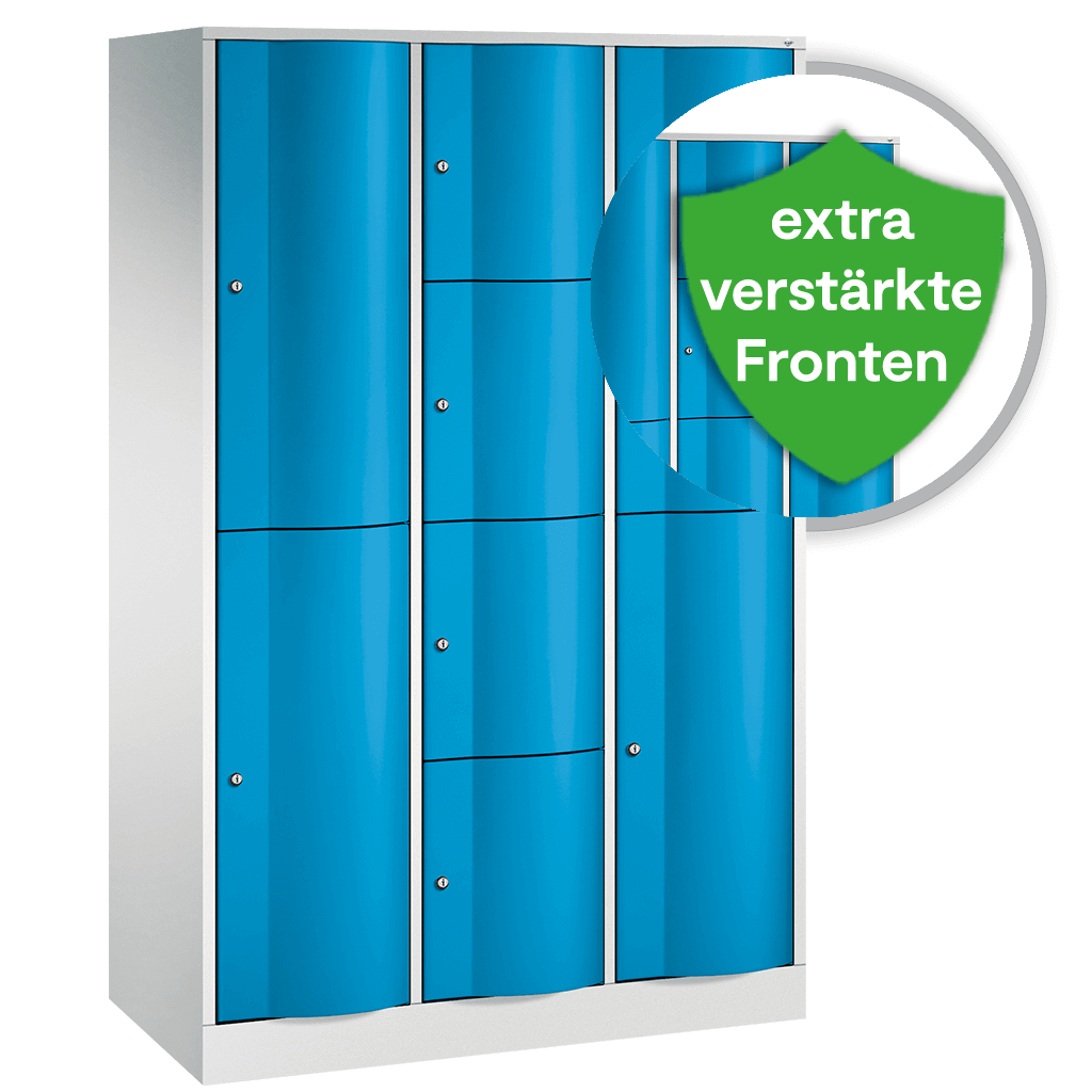 C+P, Assembled box lockers, series Resisto