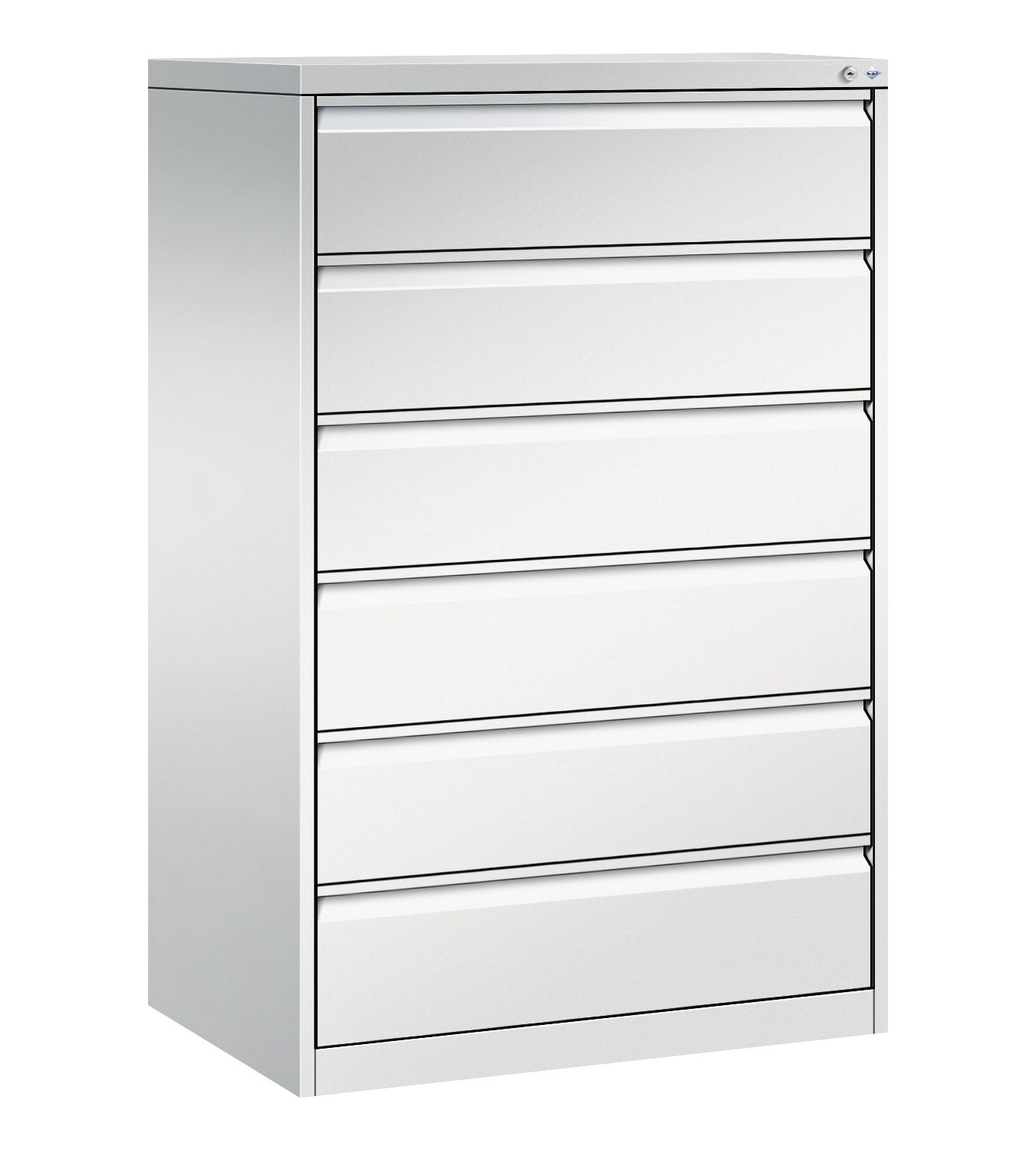 C+P Karteischrank Acurado, 1357x787x590mm, 7035/7035