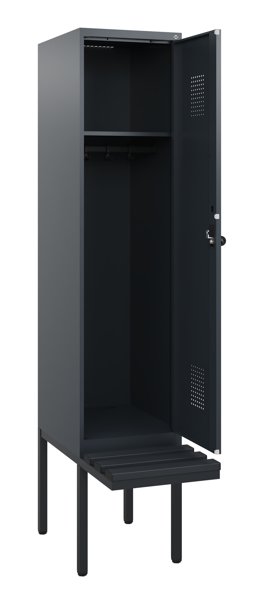 C+P Spind Evolo PLUS, Bank, 1 Abteil, 1950x400x815