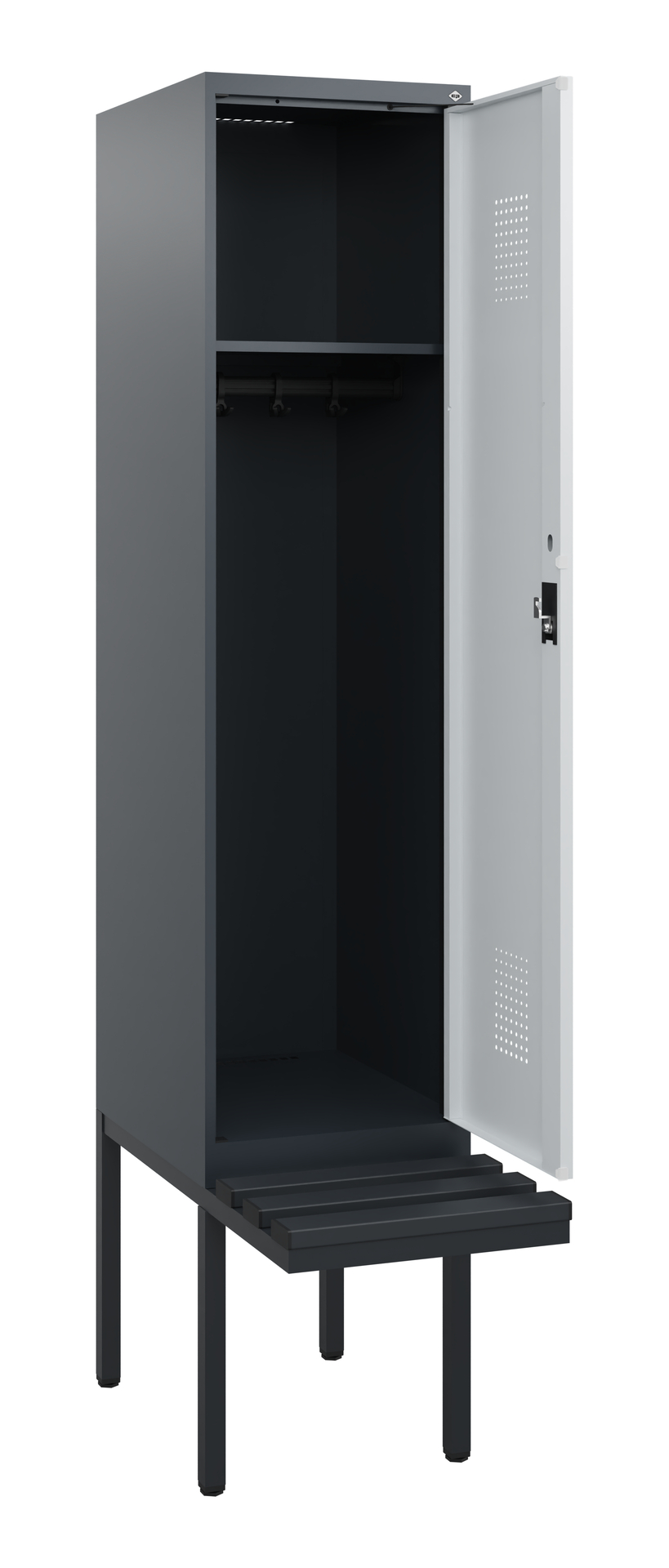 C+P Spind Evolo PLUS, Bank, 1 Abteil, 1950x400x815