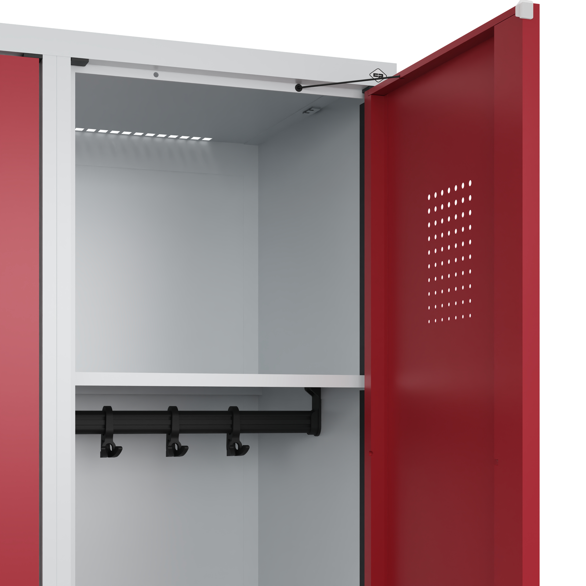 C+P Spind Evolo PLUS, Bank, 3 Abteile, 2120x1200x815mm