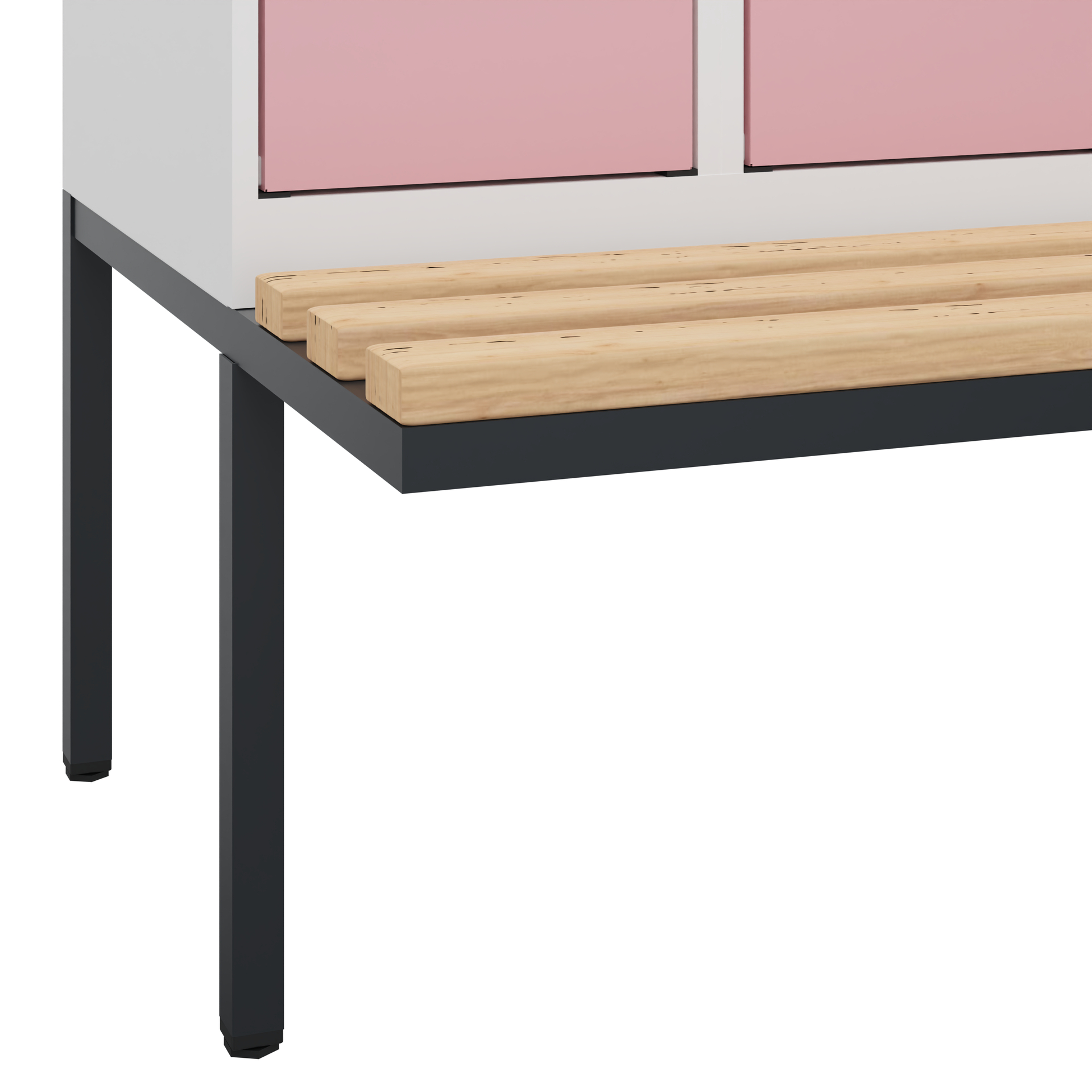 C+P Spind Evolo PLUS, Bank, 4 Abteile, 2120x1200x8